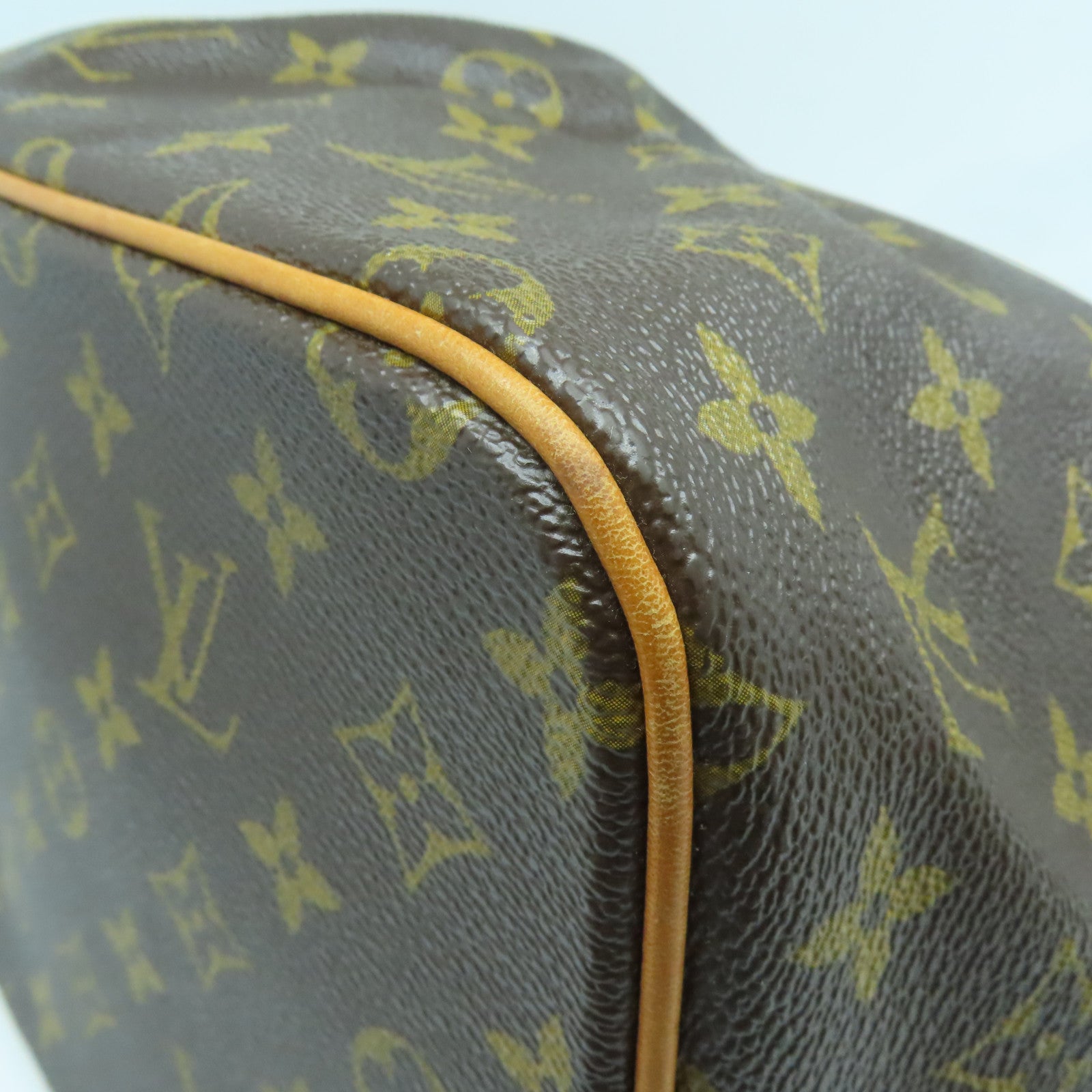 LOUIS VUITTON Monogram Palermo PM金扣手挽肩背兩用袋啡色