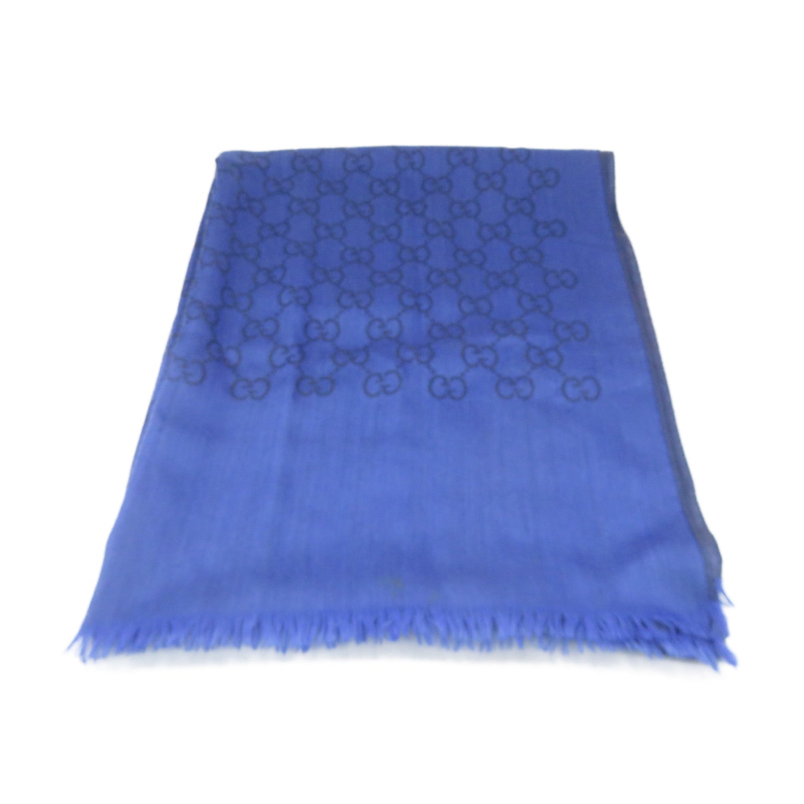 GUCCI 羊绒Scarf围巾蓝色