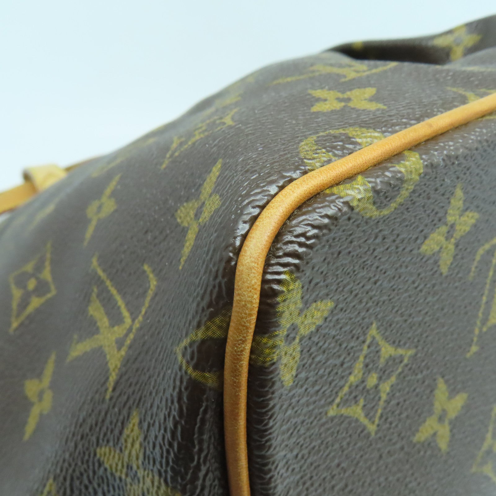 LOUIS VUITTON Monogram Palermo PM金扣手挽肩背兩用袋啡色