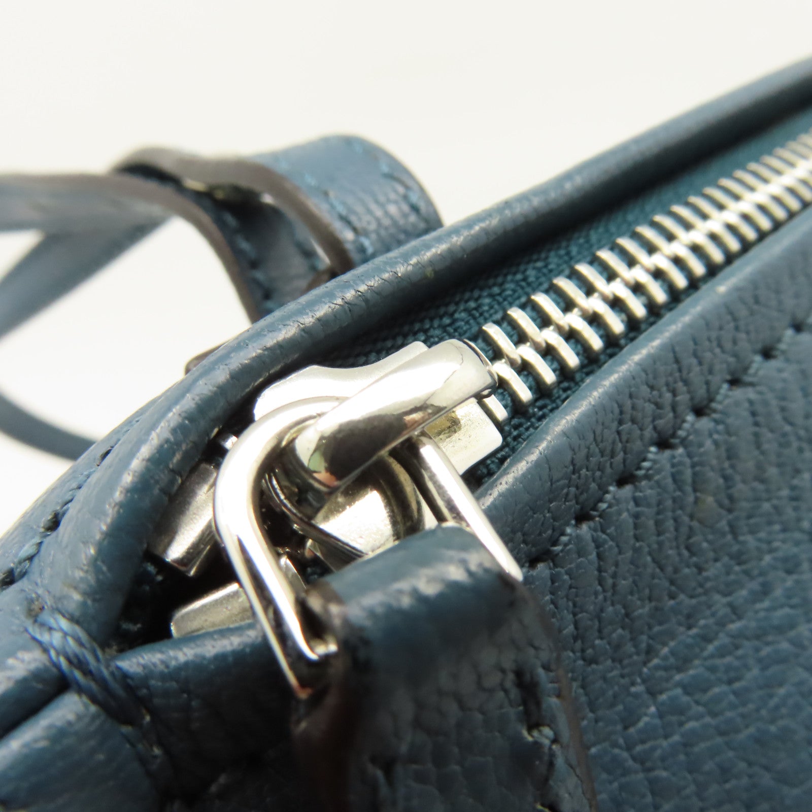 GIVENCHY 牛皮皮革Mini Pandora Shoulder Bag肩背袋綠藍色