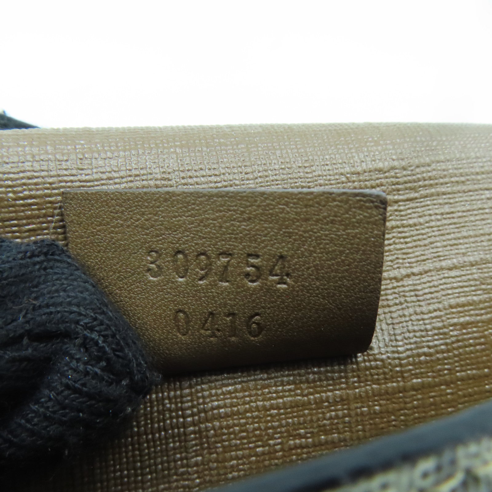 GUCCI 帆布Long Wallet金扣長錢包啡色