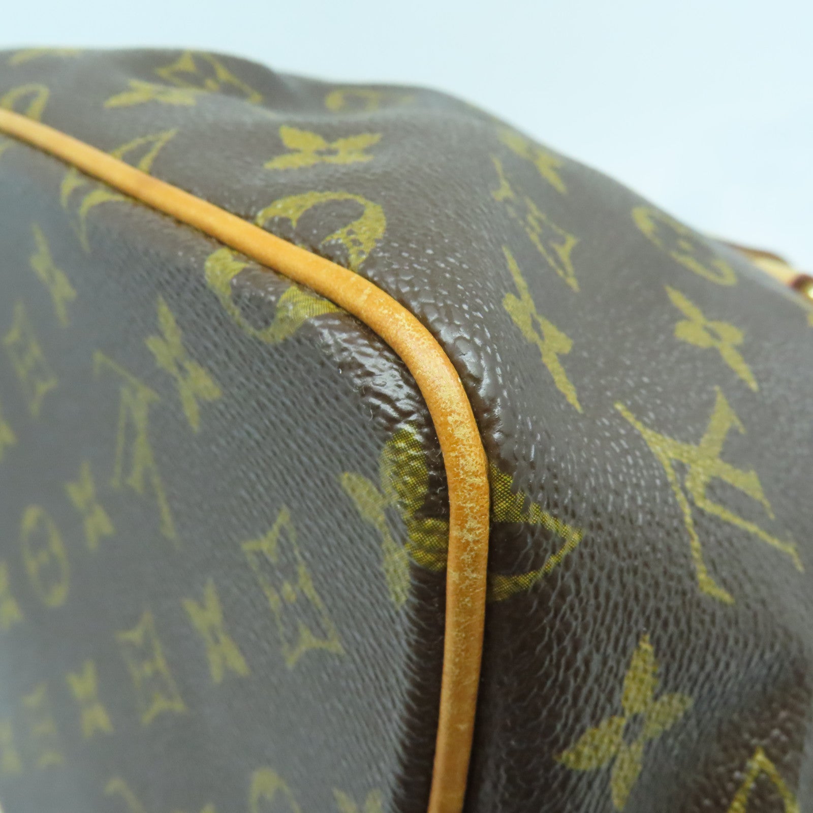 LOUIS VUITTON Monogram Palermo PM金扣手挽肩背兩用袋啡色