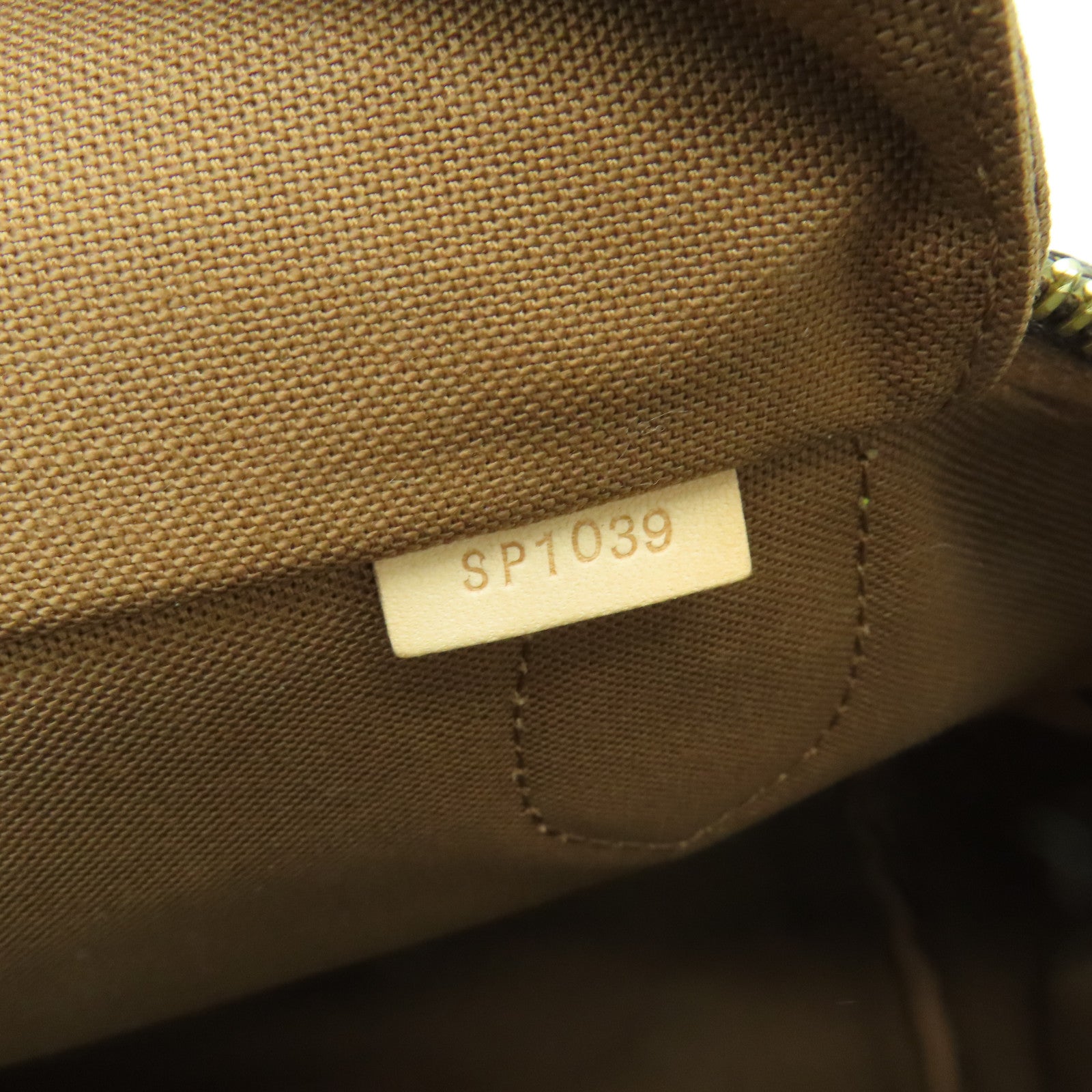 LOUIS VUITTON 【激減優惠】Monogram Montorgueil PM金扣肩背袋棕色