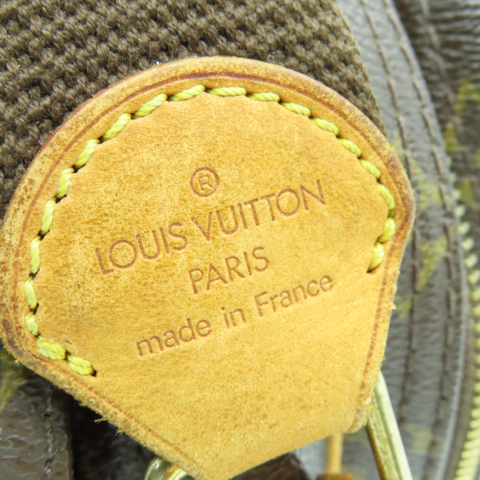 LOUIS VUITTON Monogram Reporter金扣肩背袋啡色