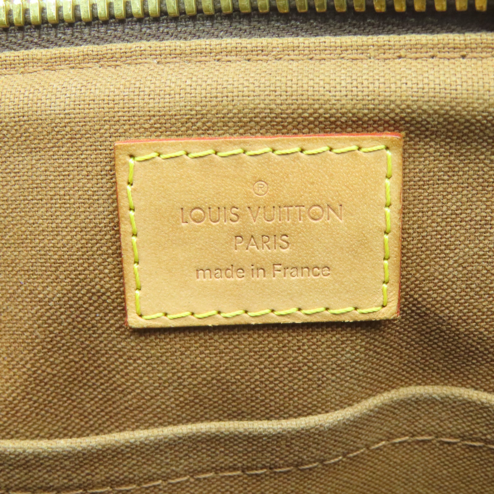 LOUIS VUITTON Monogram Palermo PM金扣手挽肩背兩用袋啡色