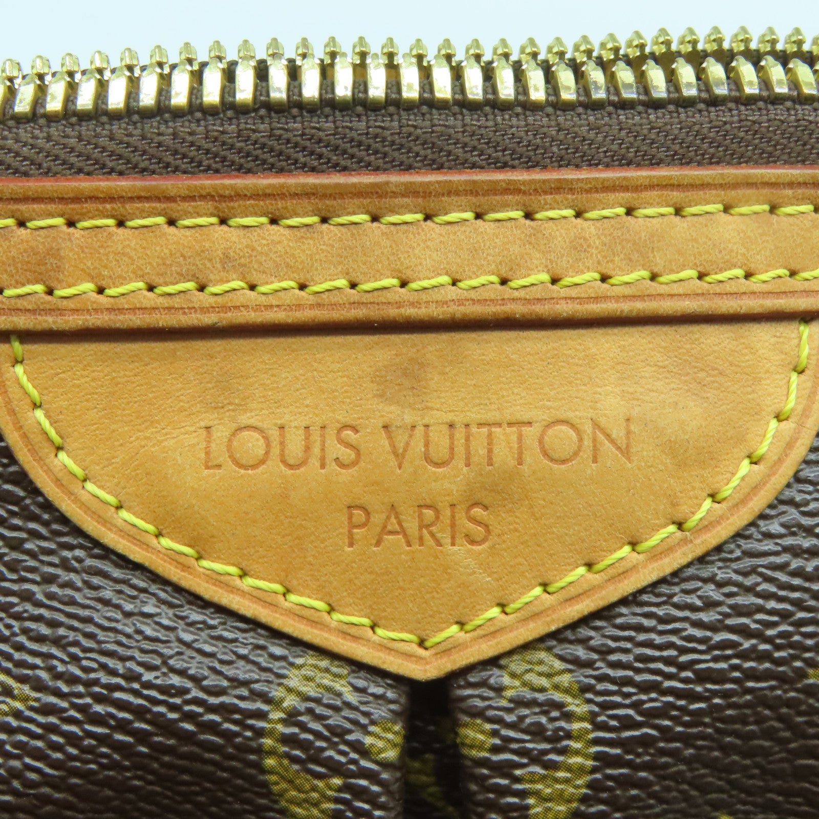 LOUIS VUITTON Monogram Palermo PM金扣手挽肩背兩用袋啡色