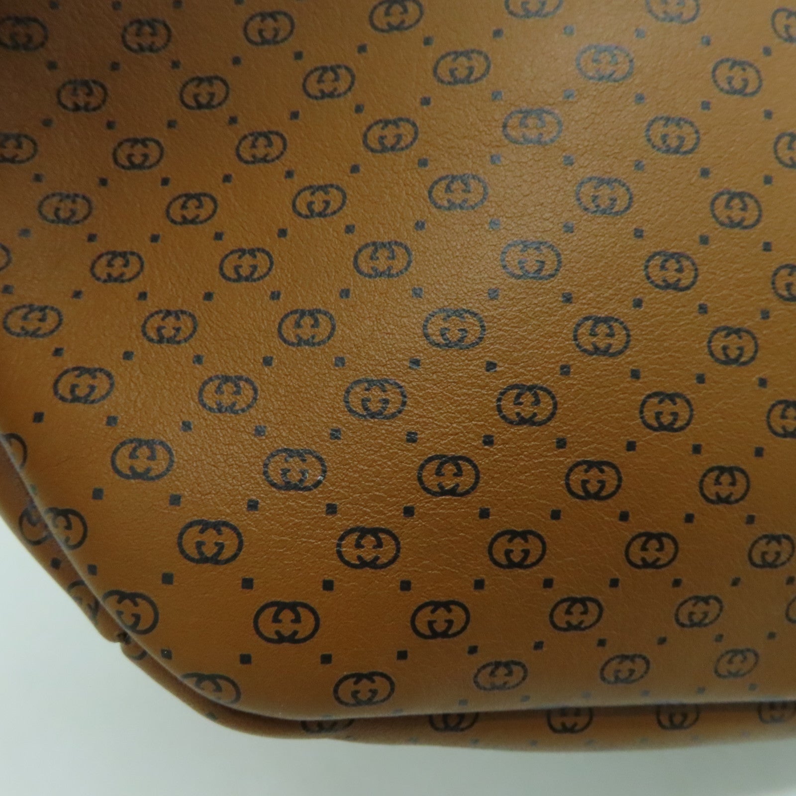 GUCCI cowhide leather Waist Bag brown