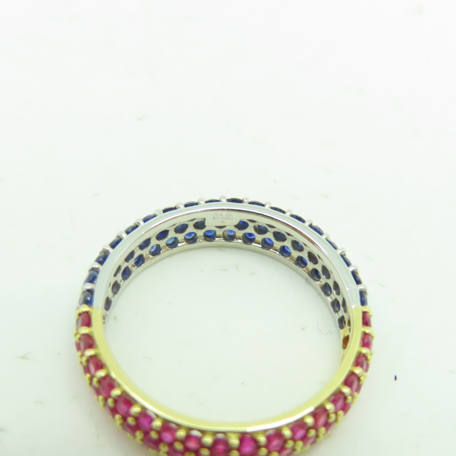 JEWELRY 【激減優惠】PT950鉑金 Sapphire Ring 1.10ct藍寶石戒指US#6.5