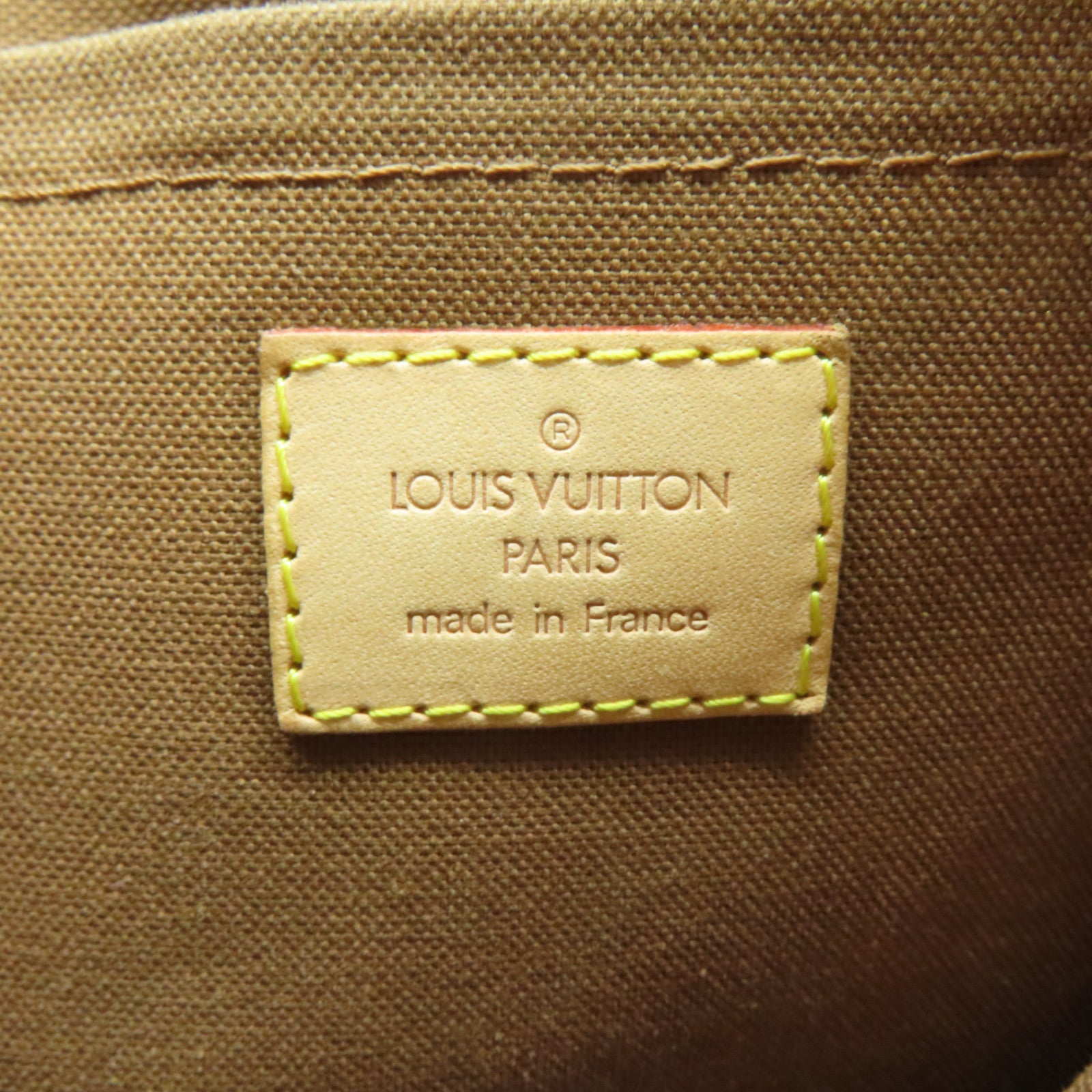 LOUIS VUITTON Monogram Thames GM金扣肩背袋啡色