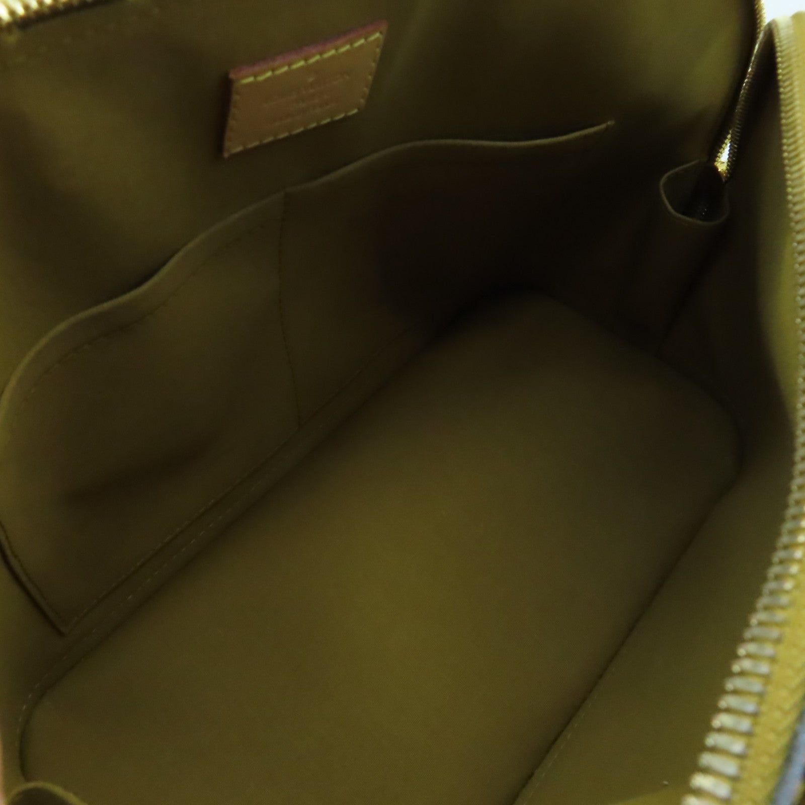 LOUIS VUITTON 【激減優惠】Vernis Alma PM Hand Bag金扣手挽袋金棕色