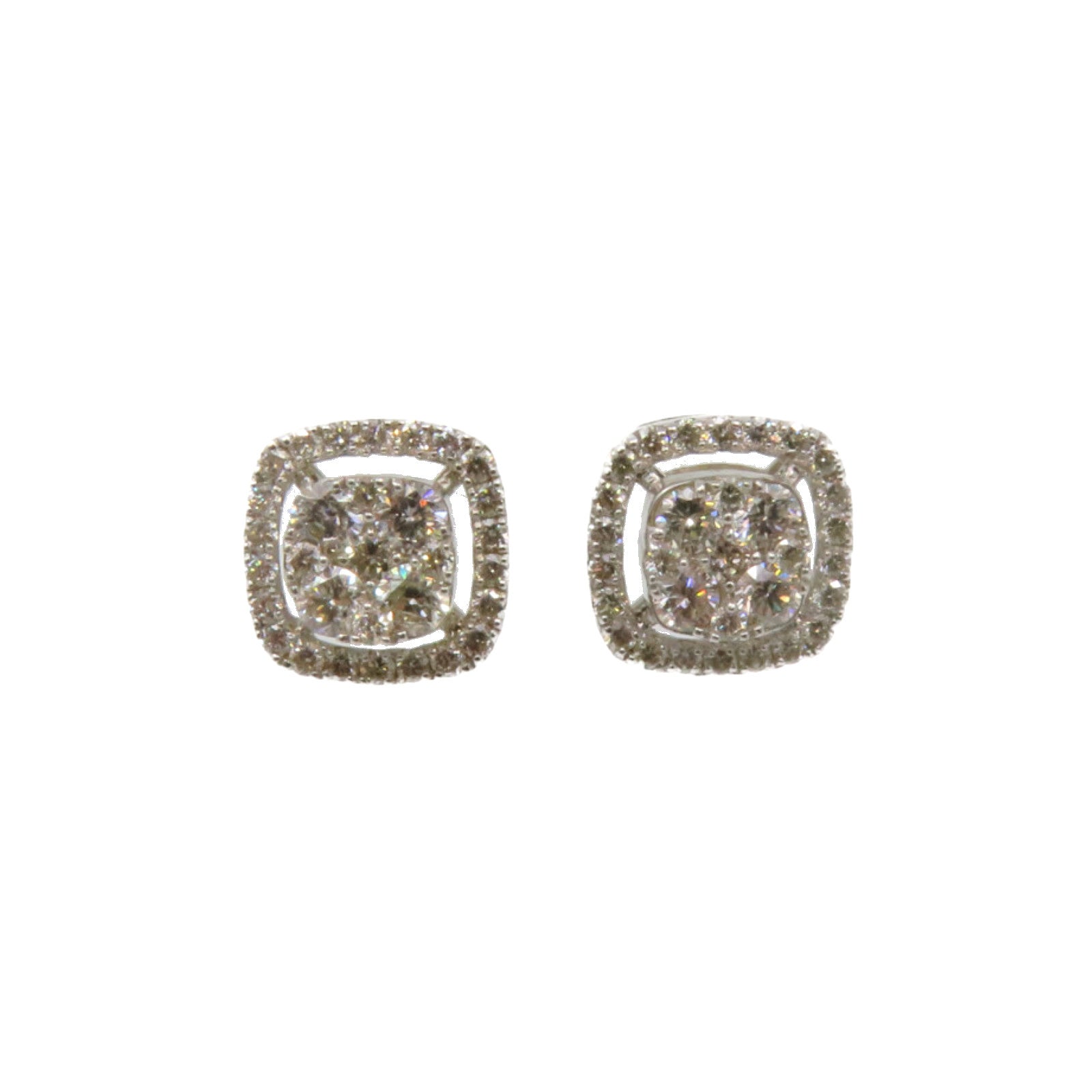 JEWELRY 【激減優惠】18K白金/1.20ct鑽石Diamond Earrings耳環