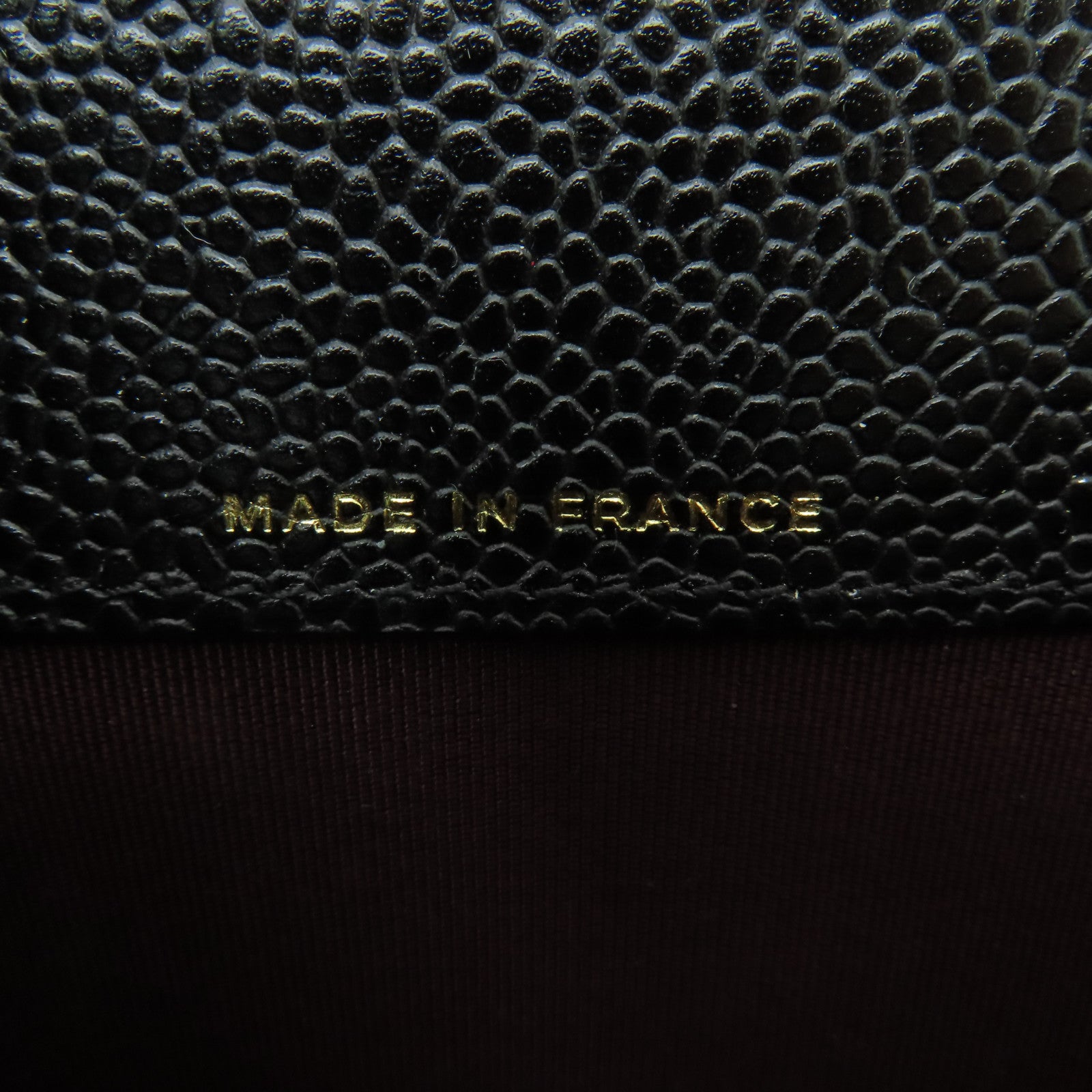 CHANEL 菱格牛皮皮革Card Case金扣卡片套黒色