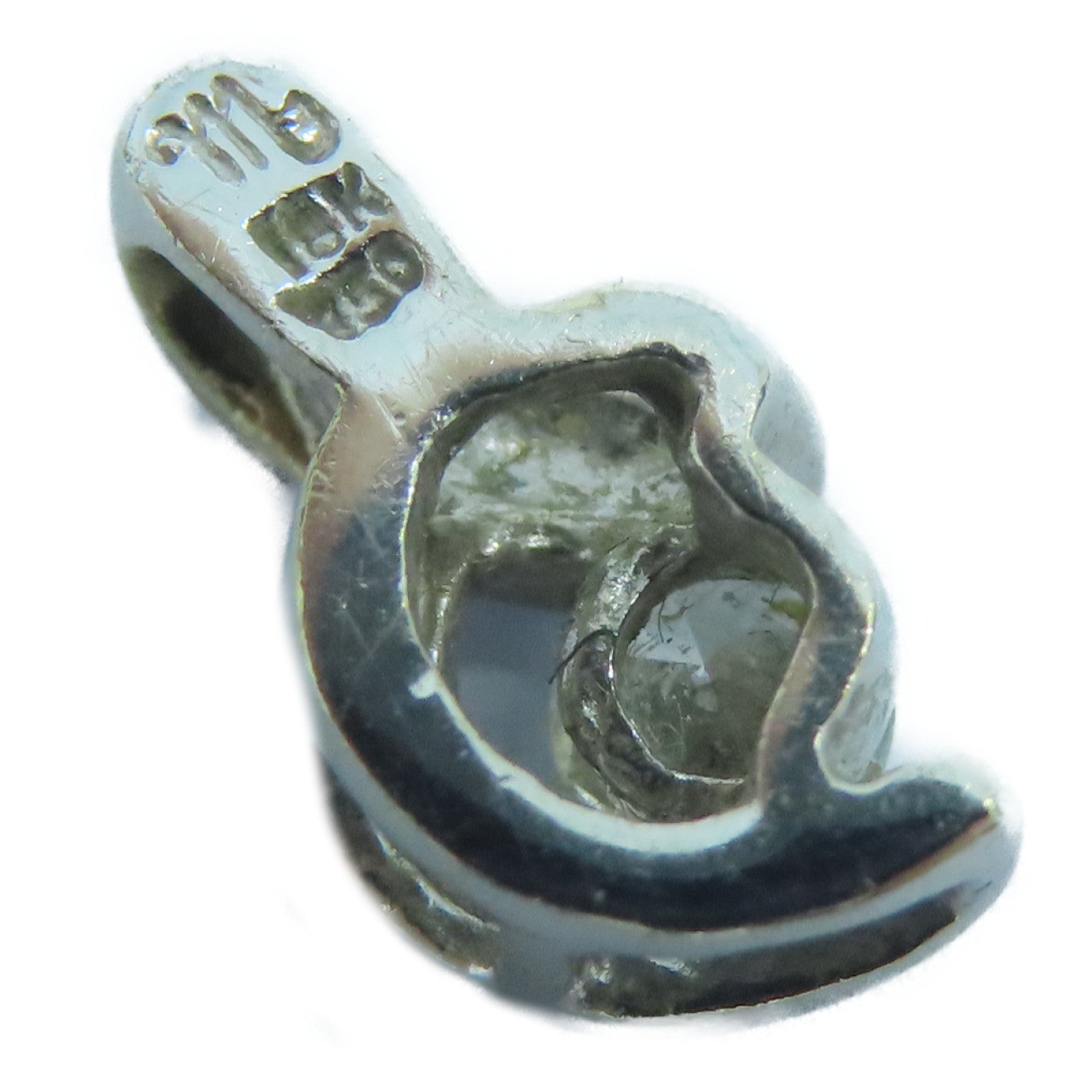 JEWELRY 18K白金Pendant Top钻石吊坠