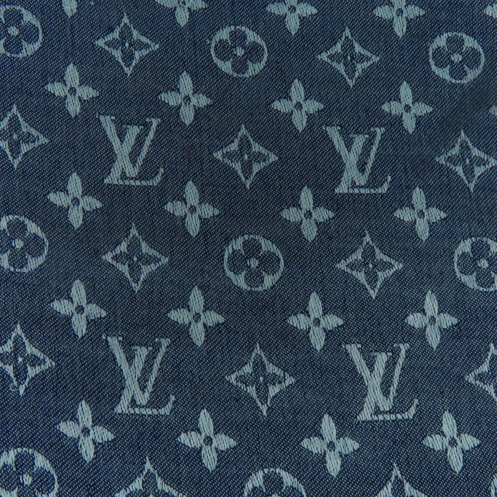LOUIS VUITTON 丝质/羊毛Scarf丝巾蓝色