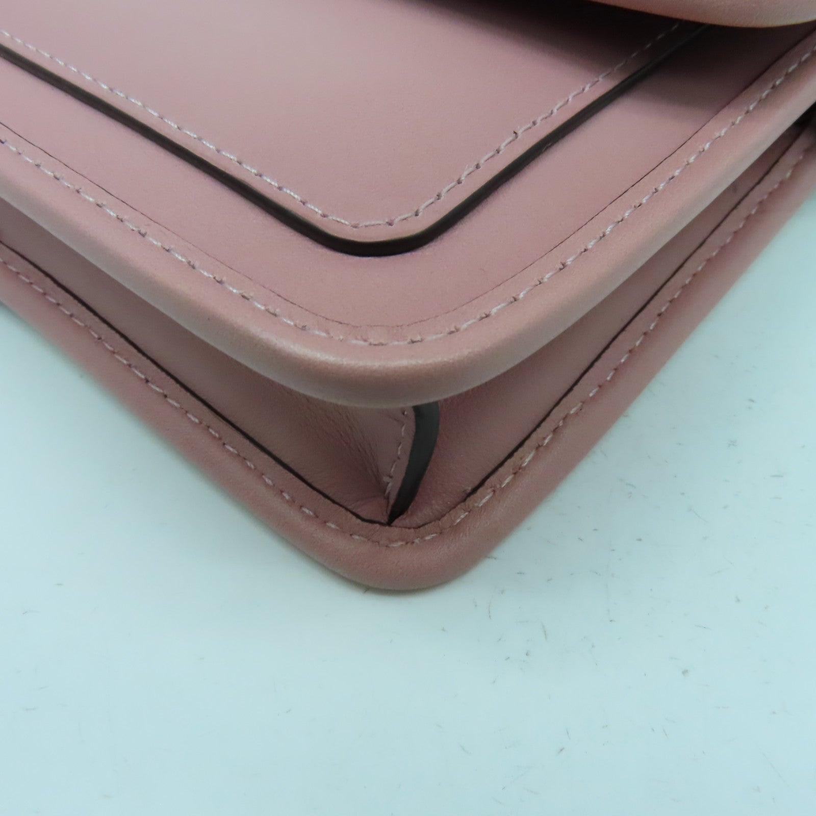 COACH 牛皮皮革Parker 18 Flower Crossbody Orchid鏈帶肩背袋粉紅色