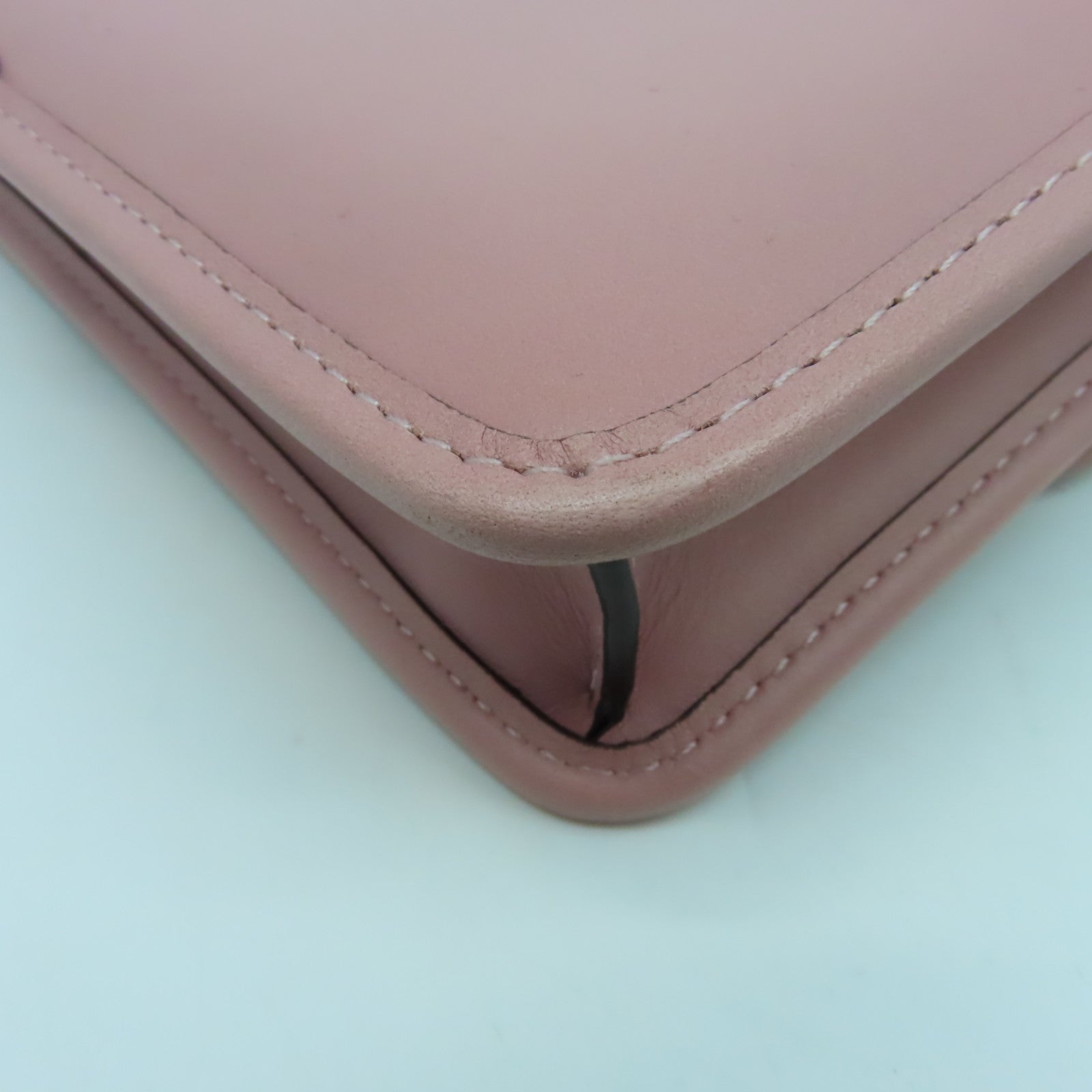 COACH 牛皮皮革Parker 18 Flower Crossbody Orchid鏈帶肩背袋粉紅色
