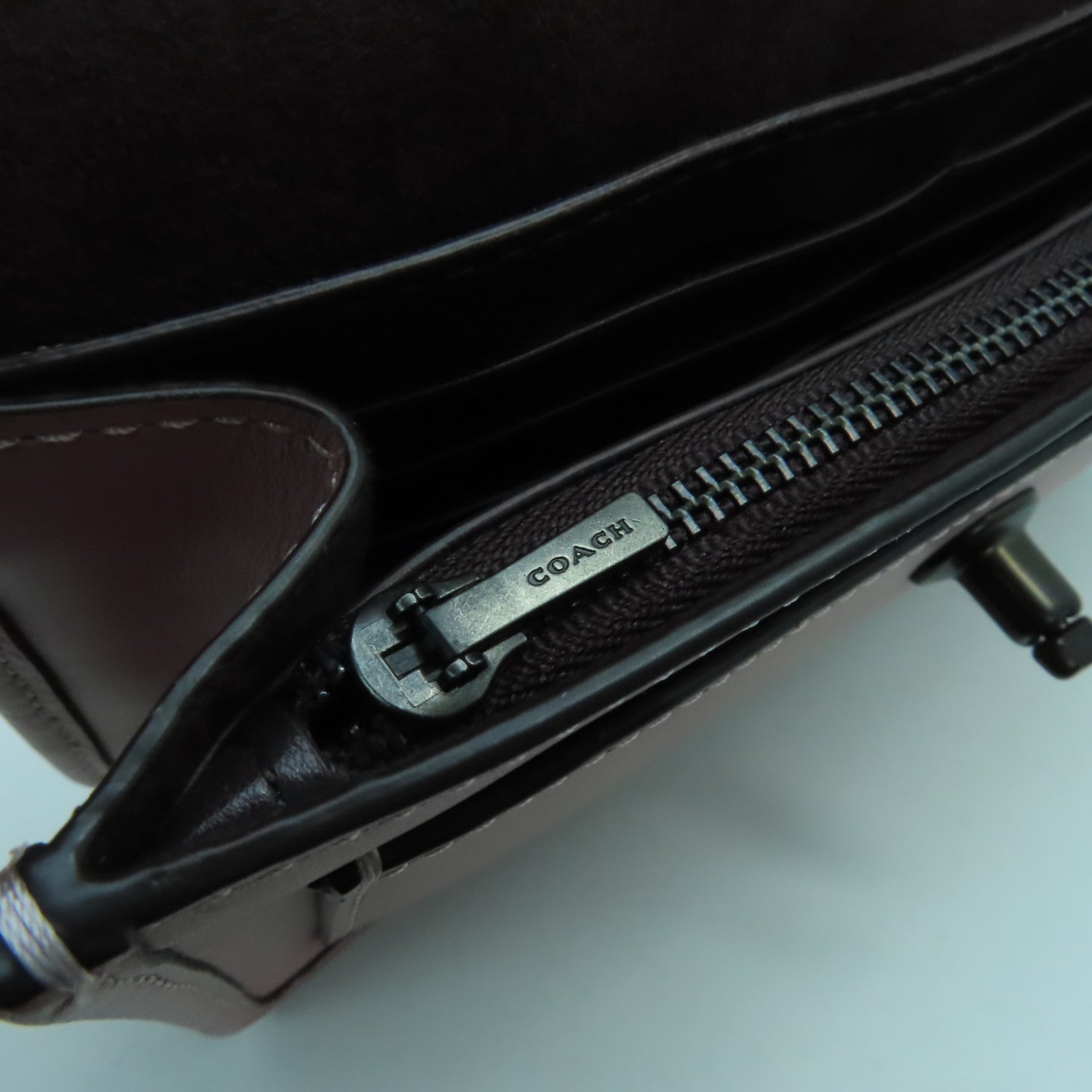 COACH 牛皮皮革Parker 18 Flower Crossbody Orchid鏈帶肩背袋粉紅色