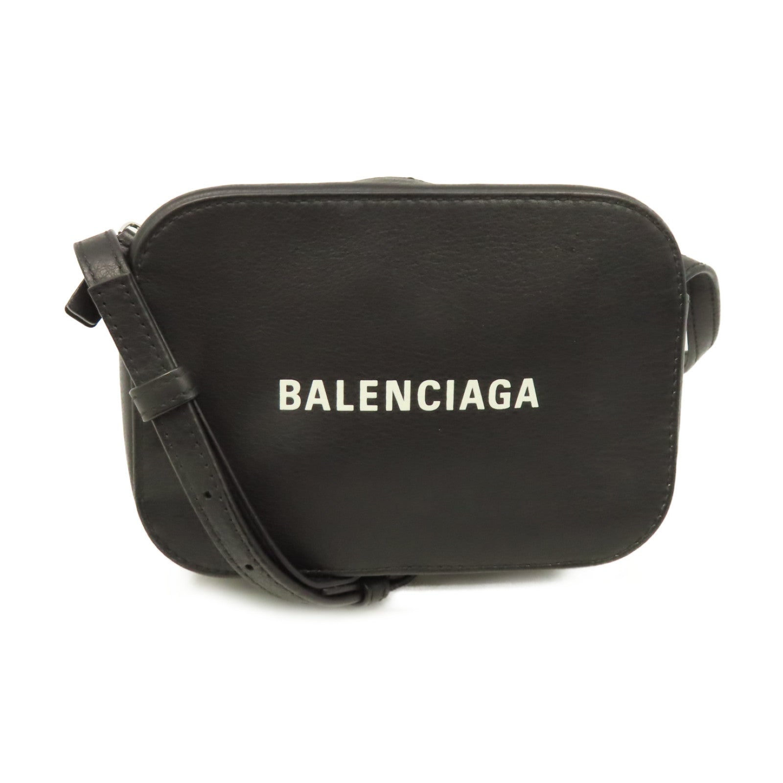 BALENCIAGA 牛皮皮革Shoulder Bag肩背袋黑色
