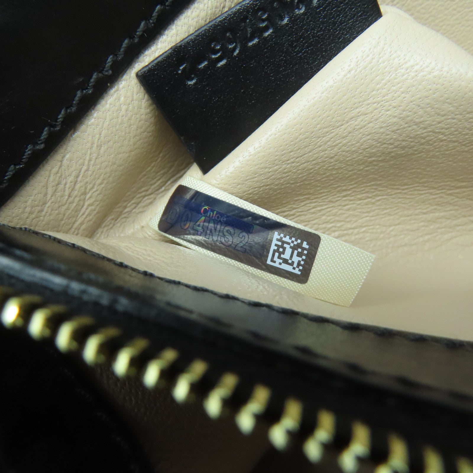 Chloe 牛皮皮革Shoulder Bag金扣鏈帶肩背袋黑色