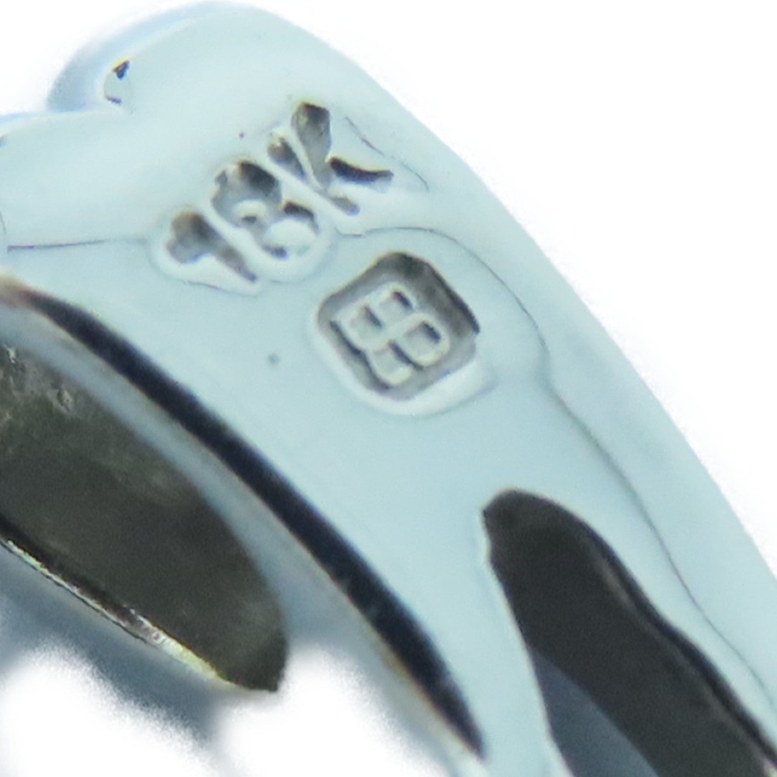 JEWELRY 18K白金Pendant Top钻石吊坠