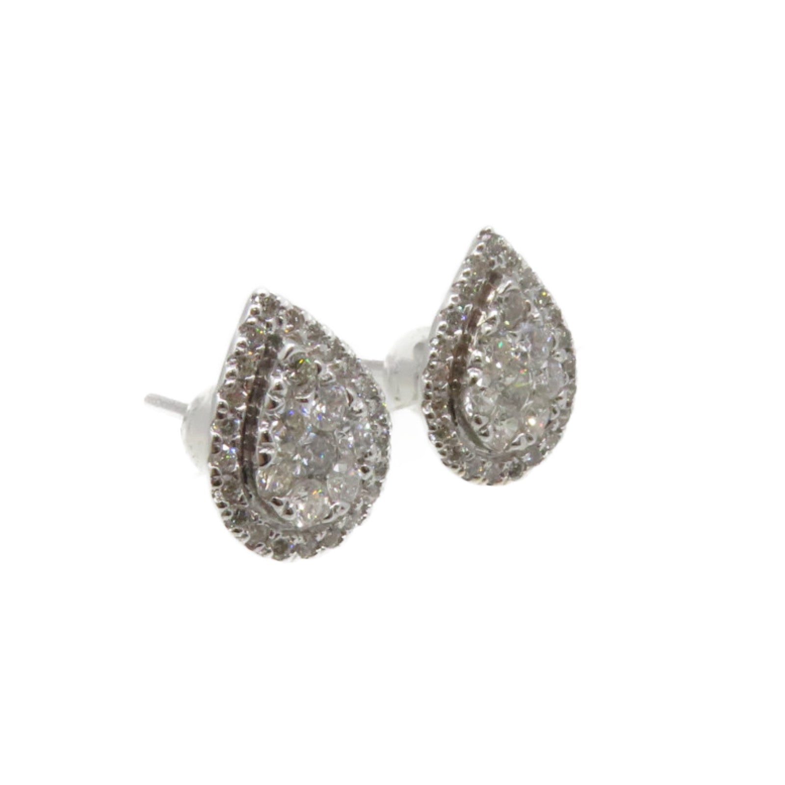 JEWELRY 【激減優惠】18K白金/1.10ct鑽石Diamond Earrings耳環