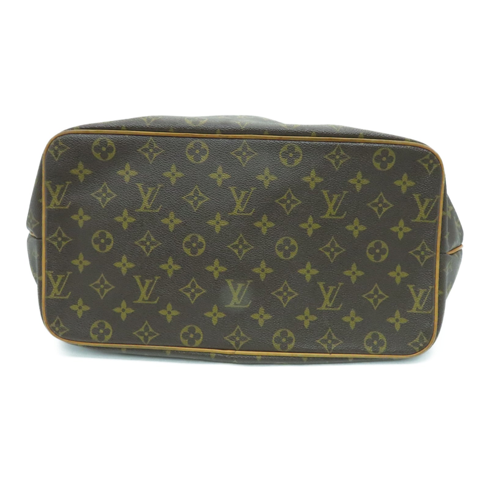 LOUIS VUITTON Monogram Palermo GM金扣手挽肩背两用袋啡色