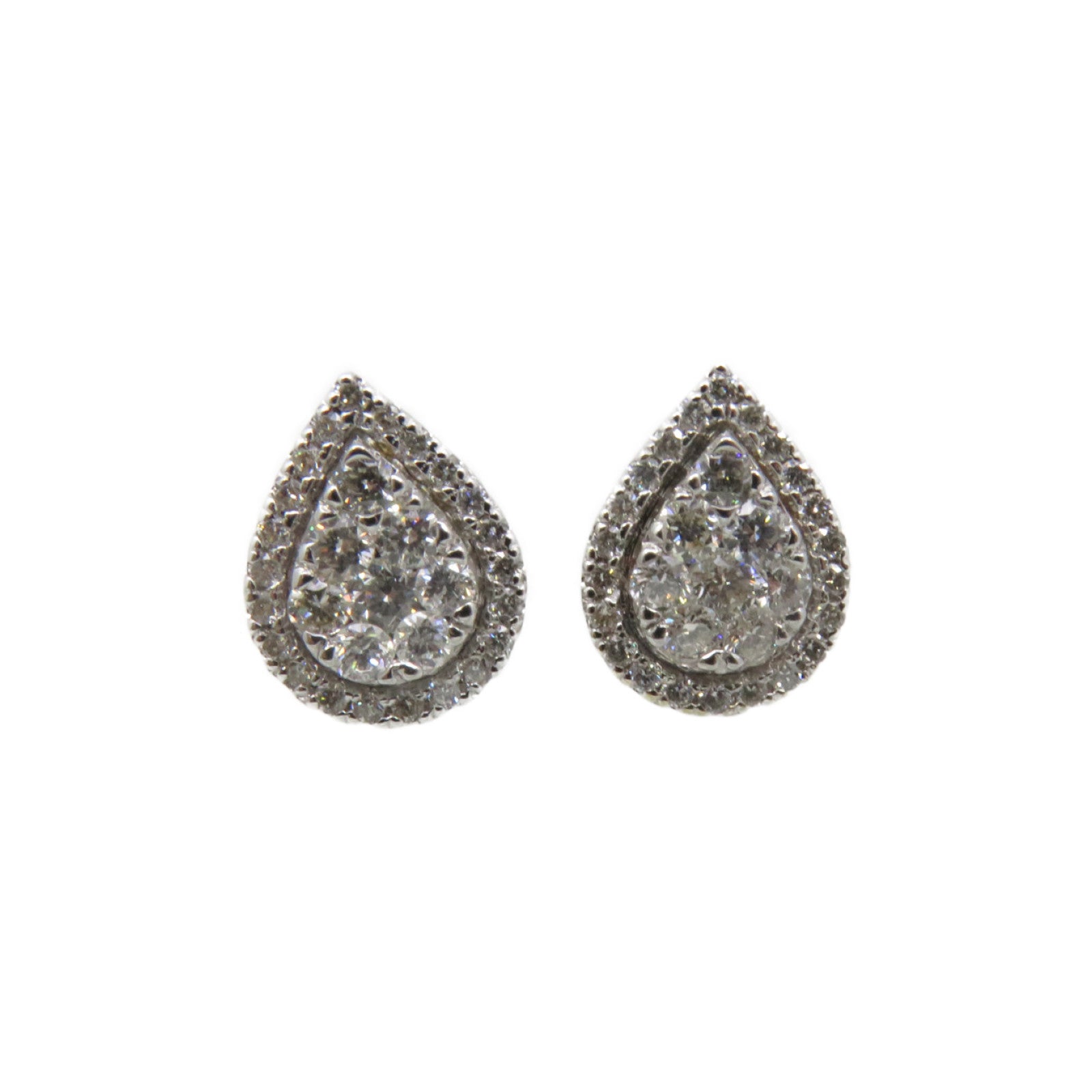 JEWELRY 【激減優惠】18K白金/1.10ct鑽石Diamond Earrings耳環