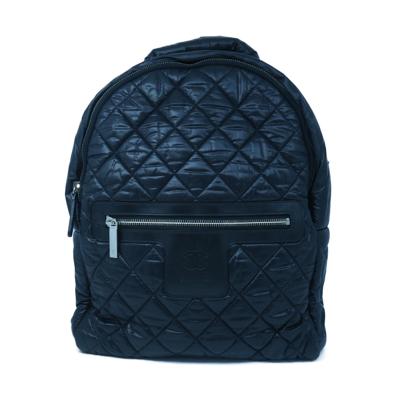 CHANEL Coco Cocoon Black Quilted Backpack