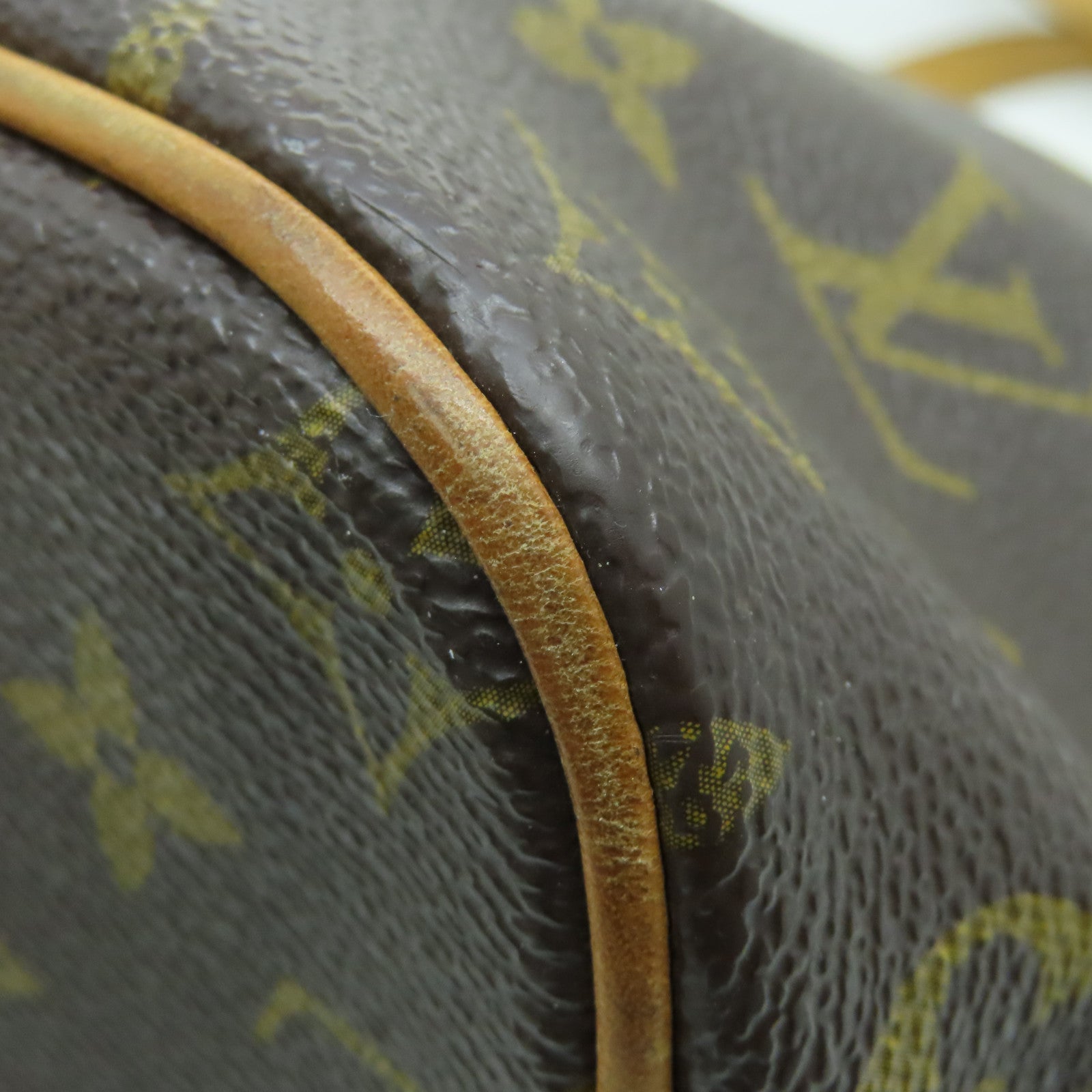 LOUIS VUITTON Monogram Palermo GM金扣手挽肩背两用袋啡色