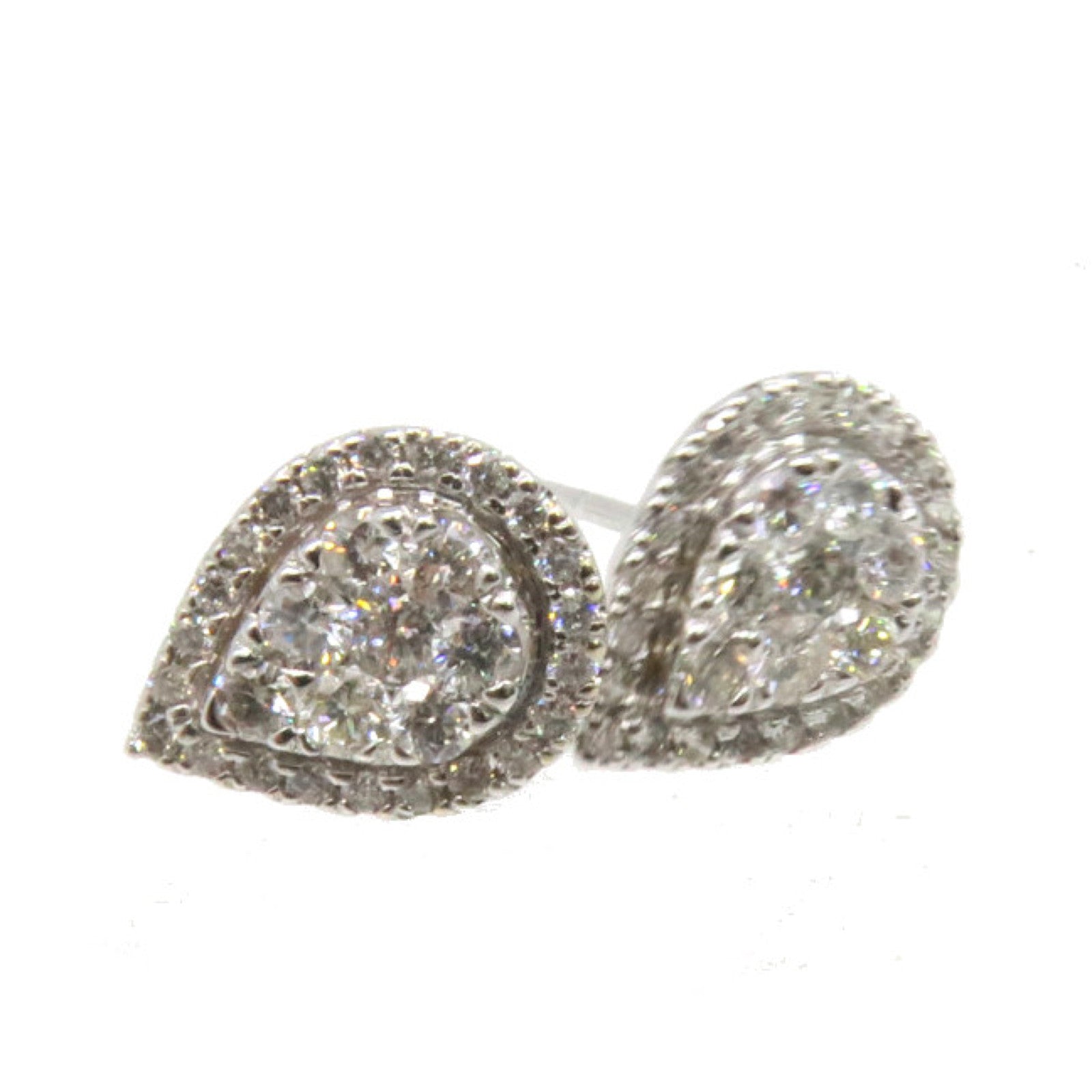 JEWELRY 【激減優惠】18K白金/1.10ct鑽石Diamond Earrings耳環
