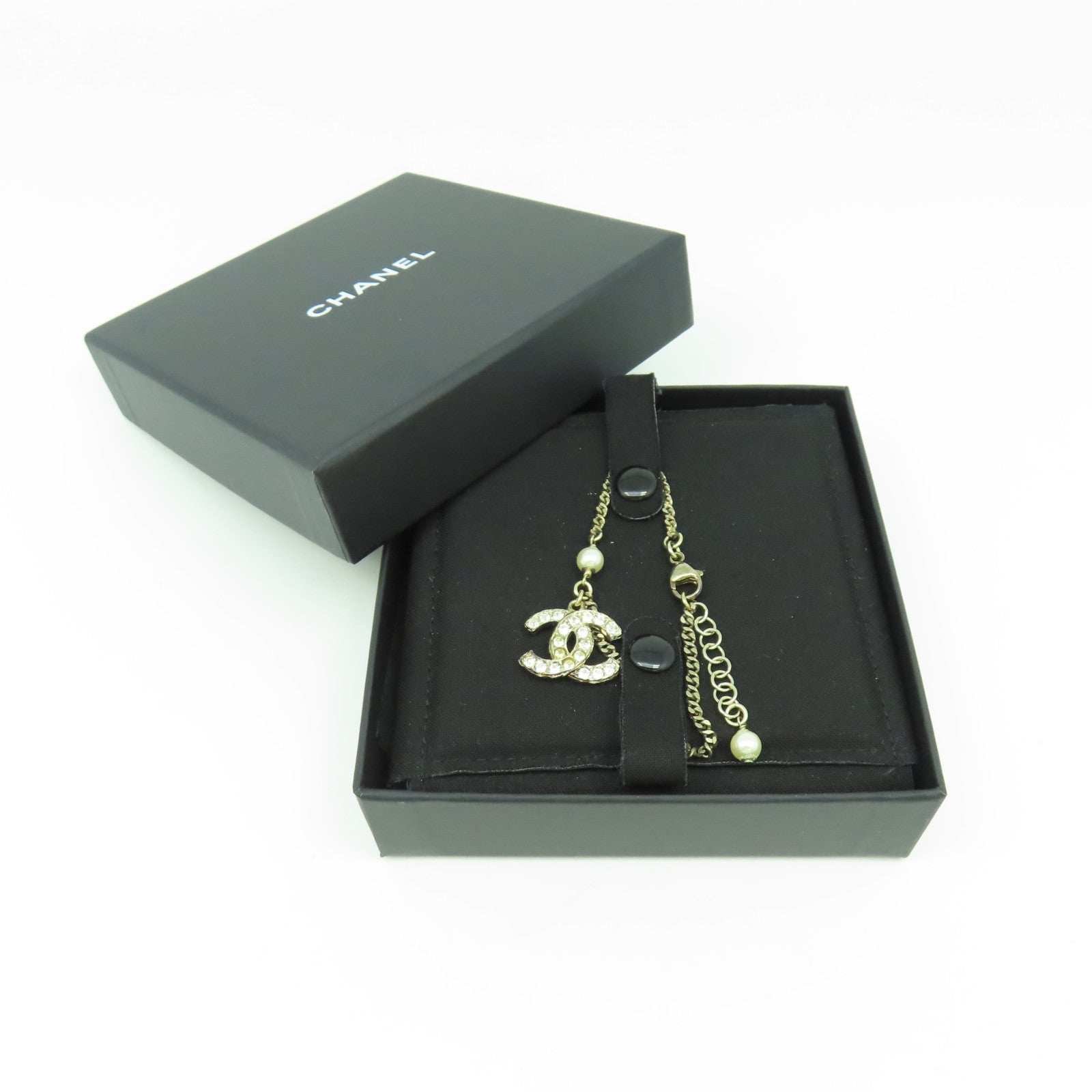 CHANEL 【激減優惠】金屬Bracelet手鏈金色