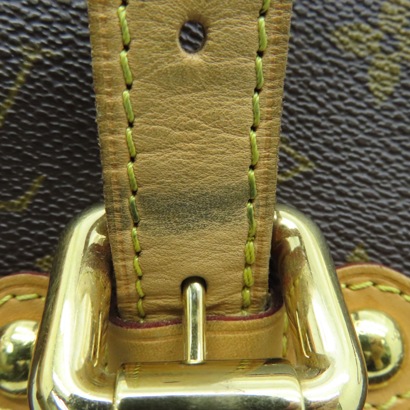 LOUIS VUITTON Monogram Palermo GM金扣手挽肩背两用袋啡色