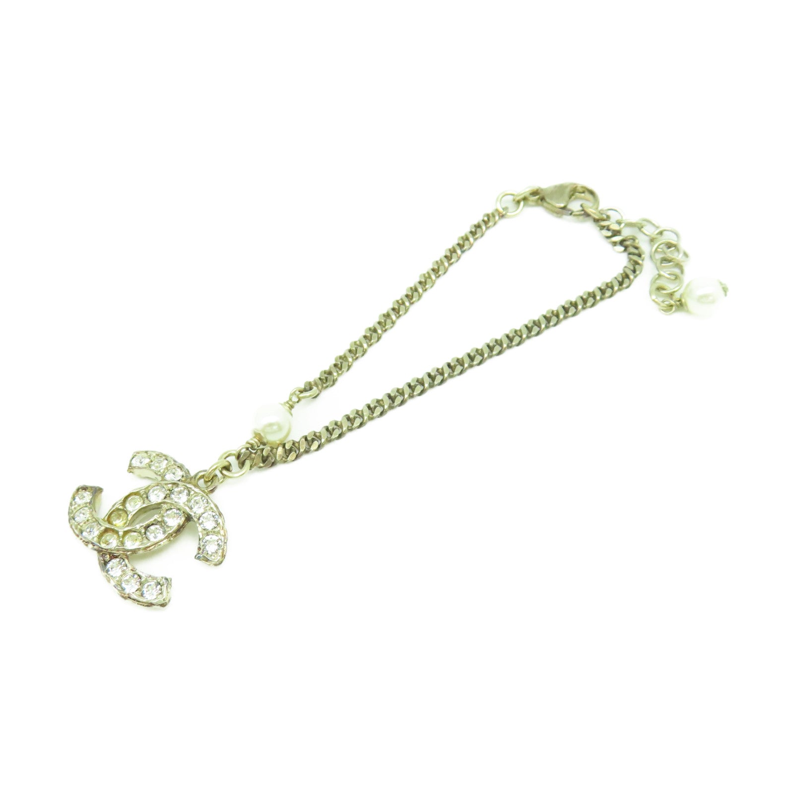 CHANEL 【激減優惠】金屬Bracelet手鏈金色