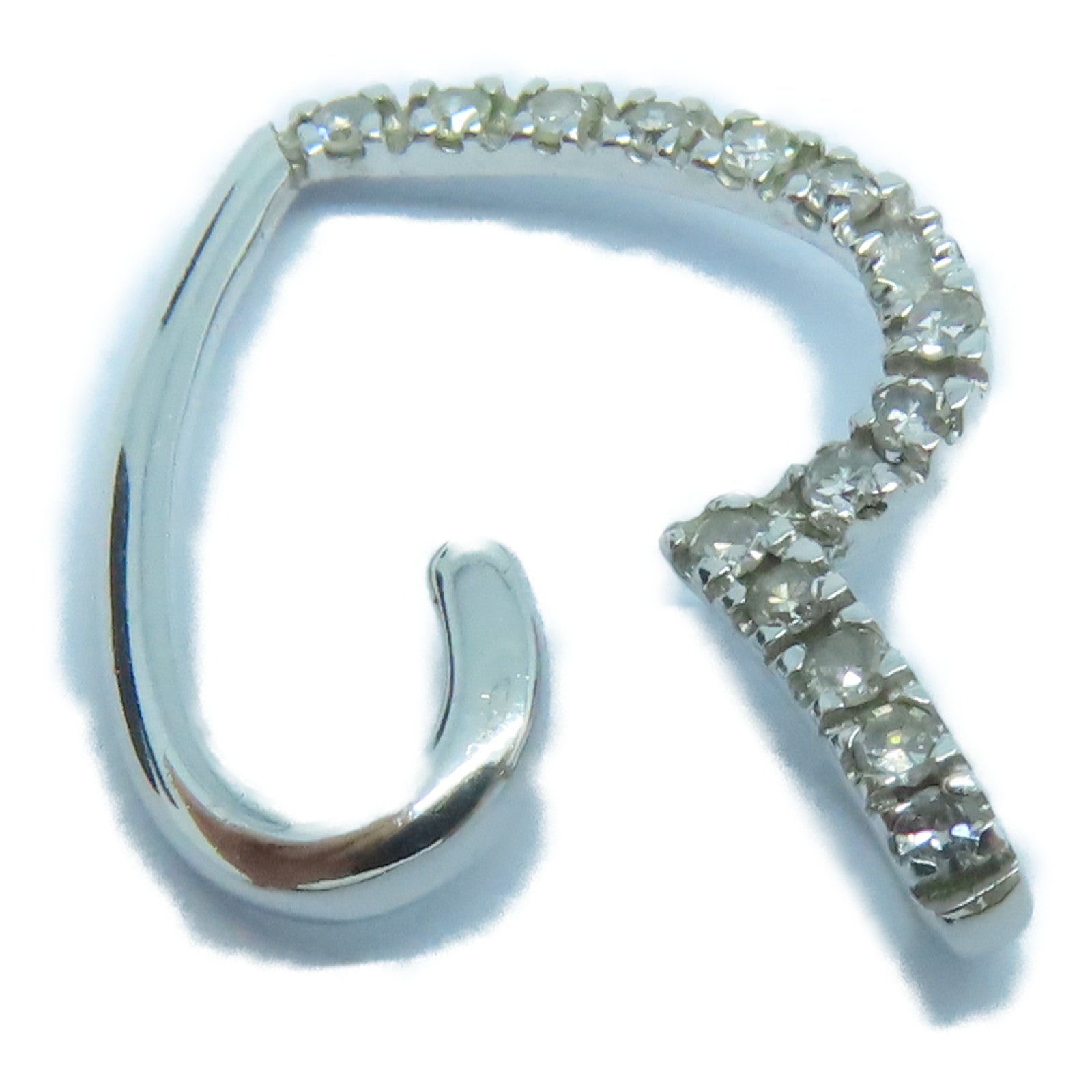 JEWELRY 18K白金Pendant Top钻石吊坠