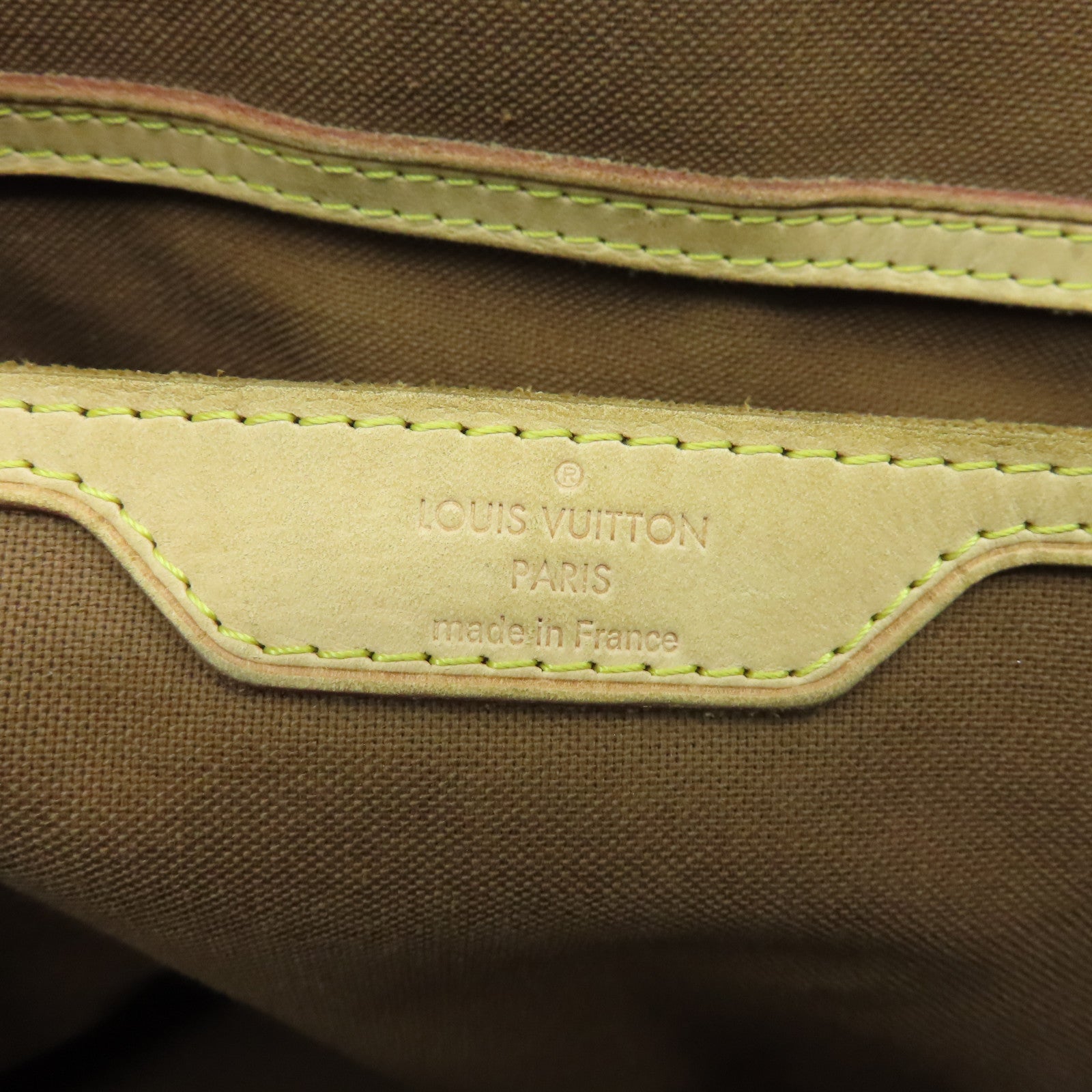 LOUIS VUITTON Monogram Palermo GM金扣手挽肩背两用袋啡色