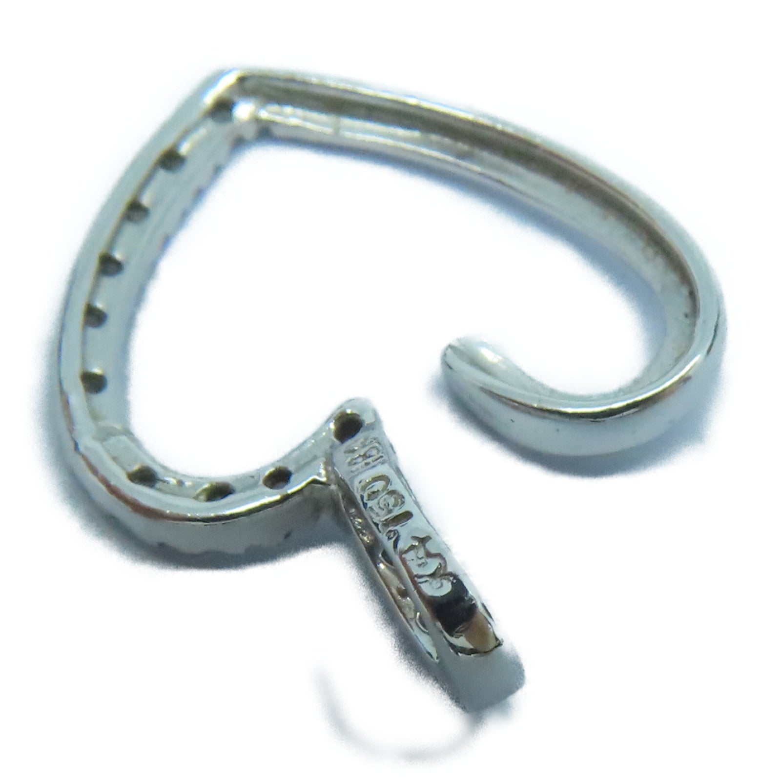 JEWELRY 18K白金Pendant Top钻石吊坠