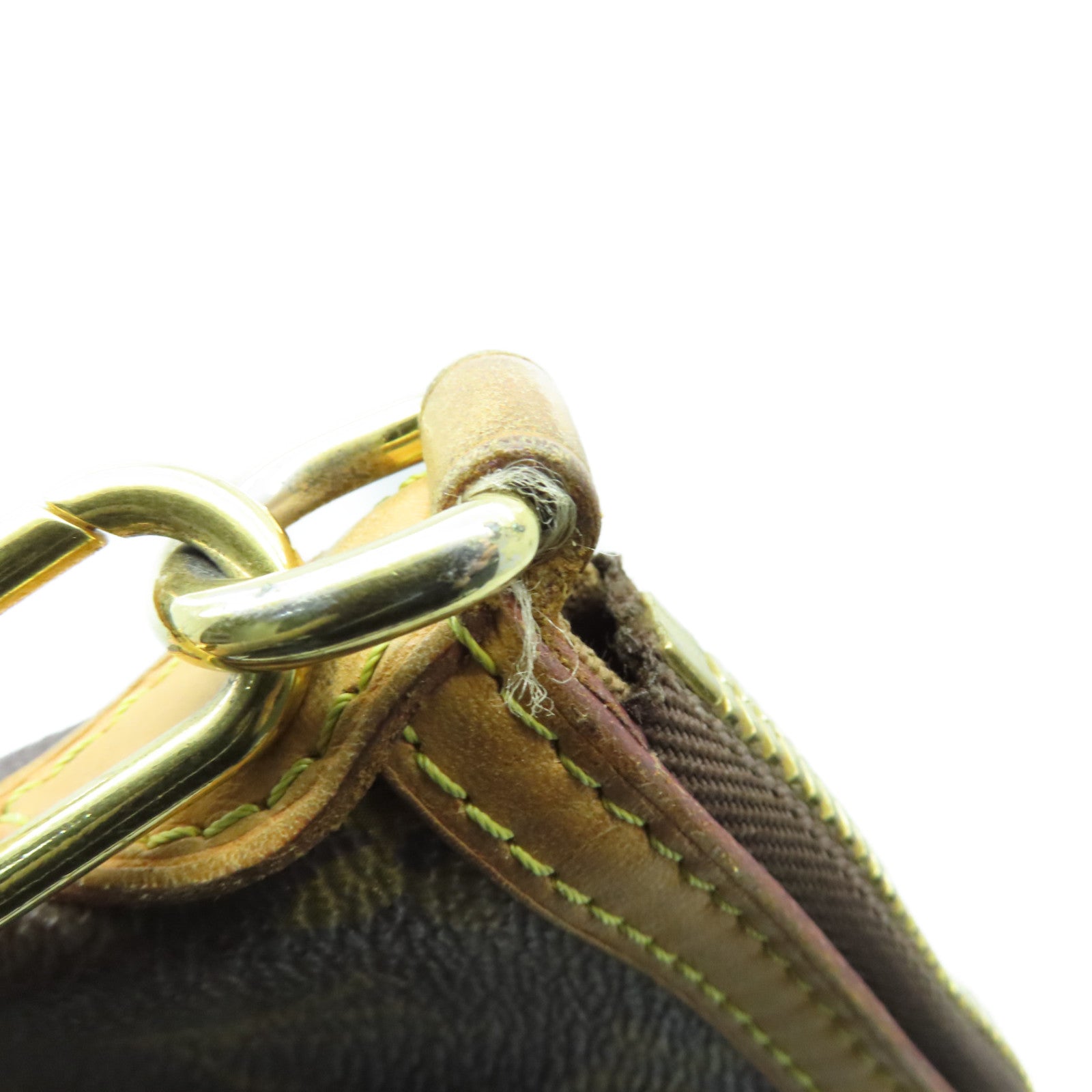 LOUIS VUITTON Monogram Palermo GM金扣手挽肩背两用袋啡色