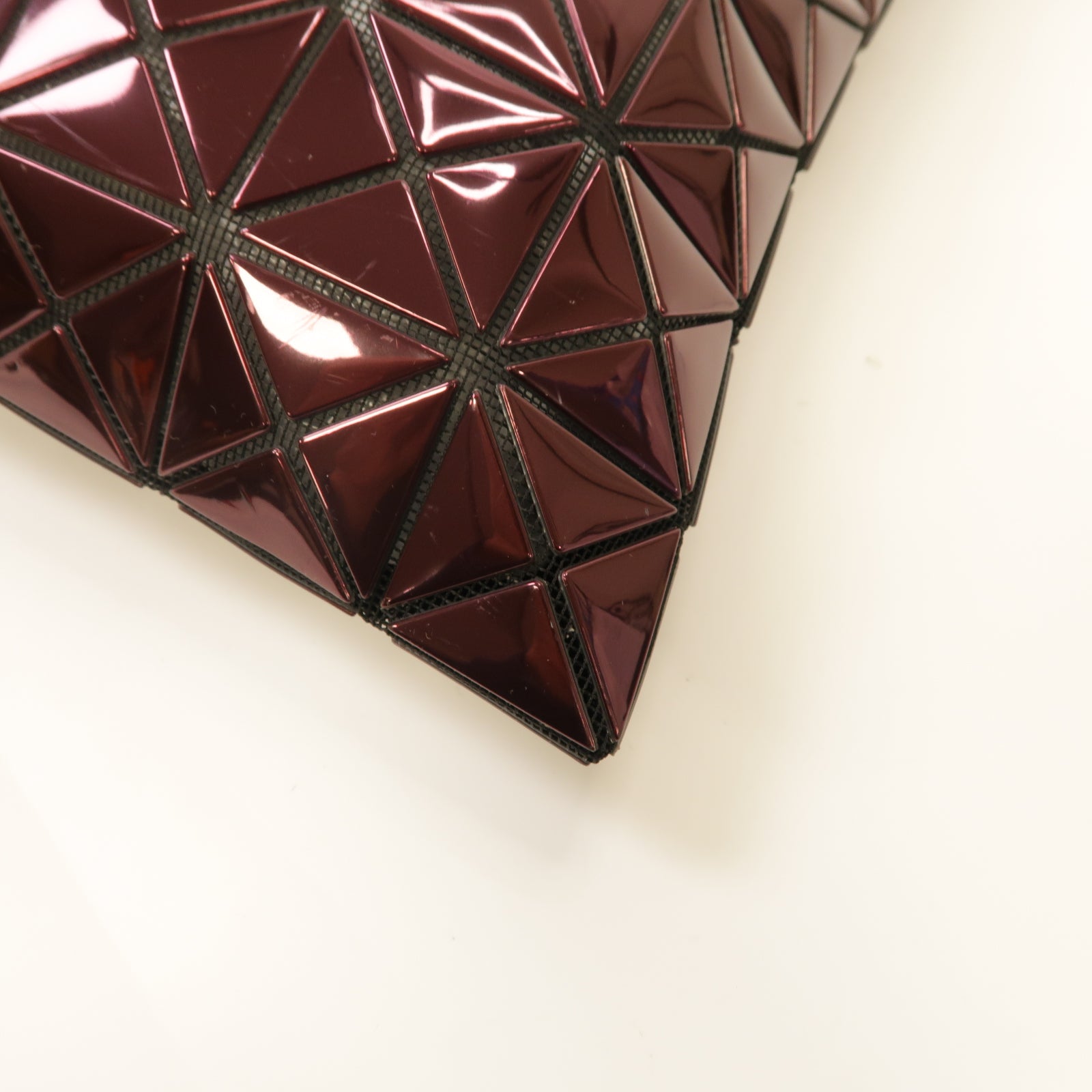 ISSEY MIYAKE PVC Bao Bao Shoulder Bag肩背袋紫色