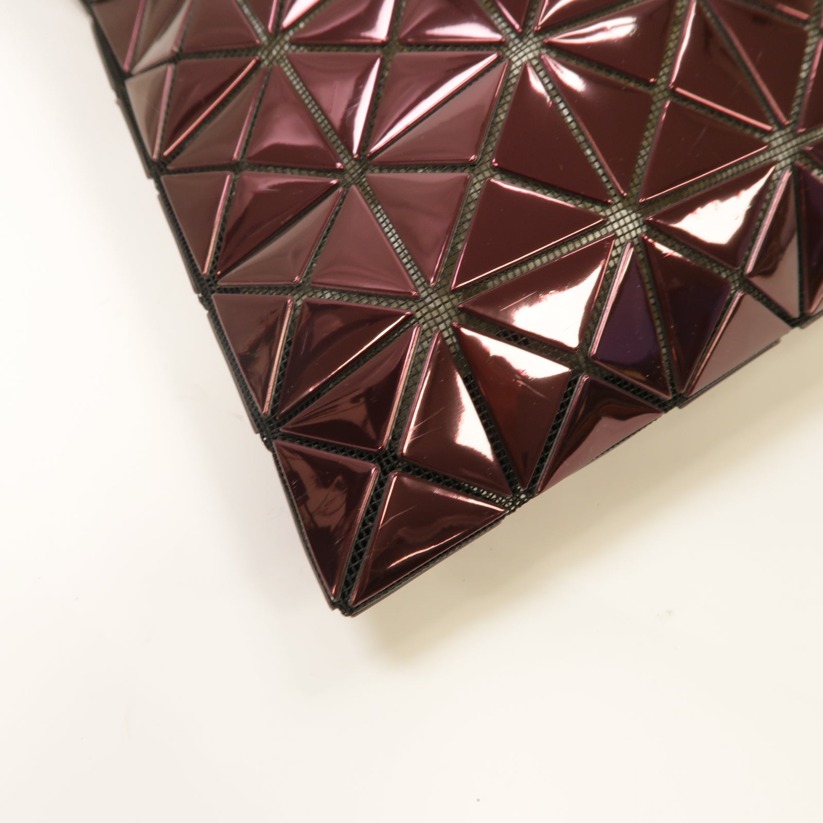 ISSEY MIYAKE PVC Bao Bao Shoulder Bag肩背袋紫色