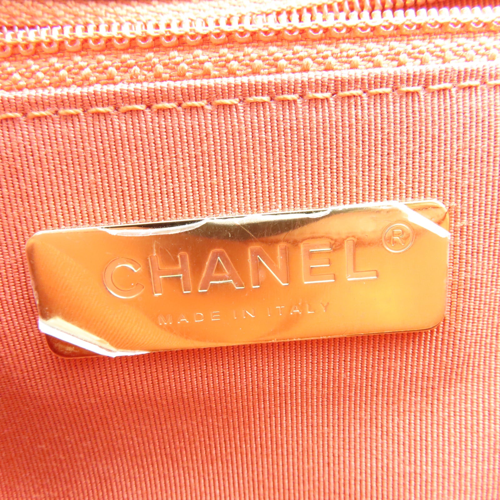 CHANEL 菱格牛皮皮革Chain Shoulder金扣手挽肩背两用袋粉红色