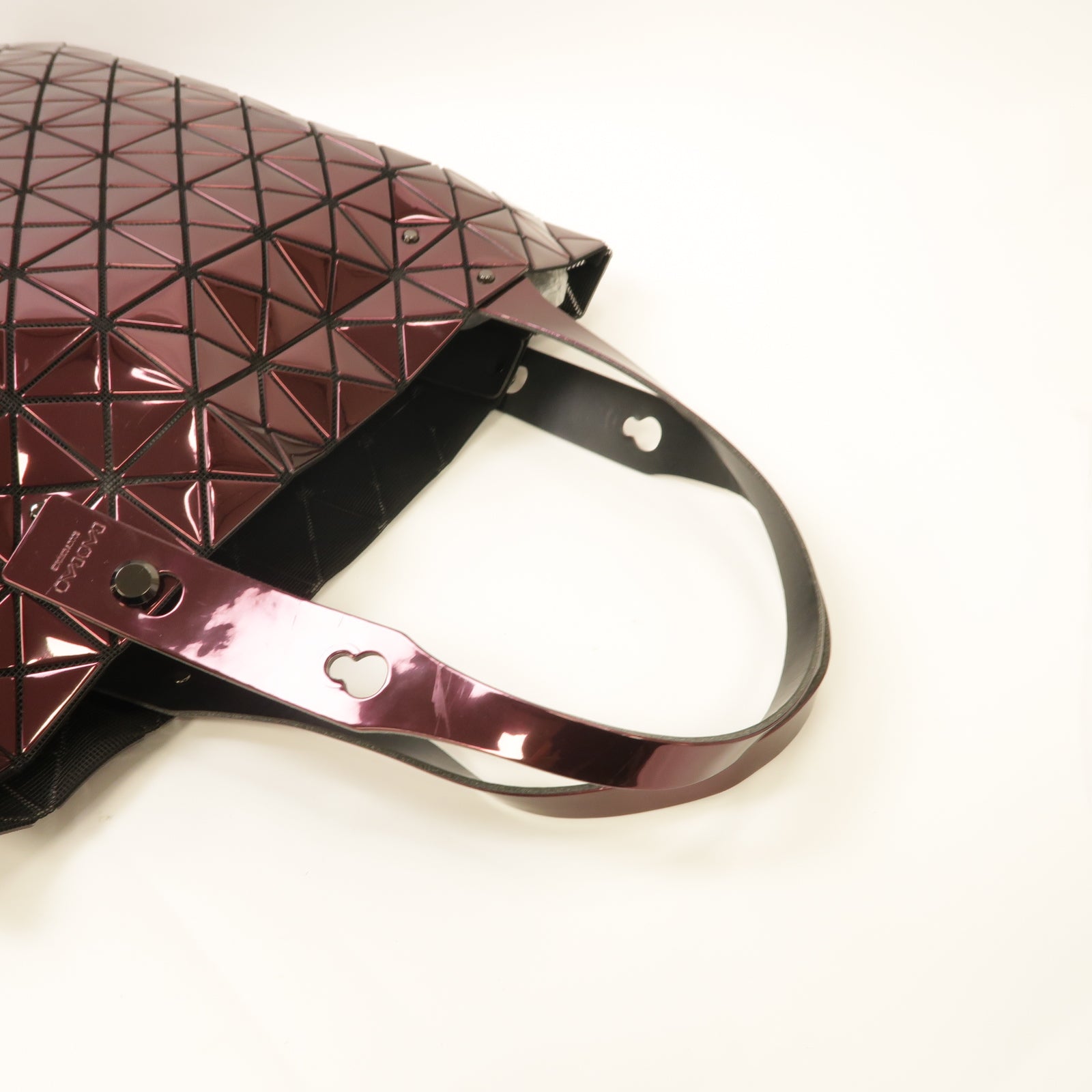ISSEY MIYAKE PVC Bao Bao Shoulder Bag肩背袋紫色