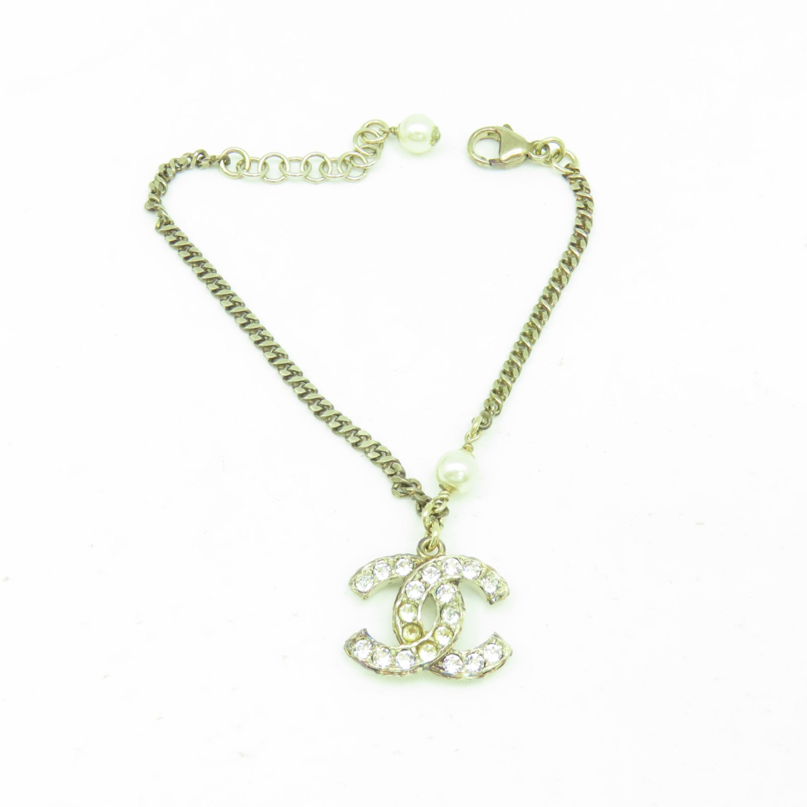 CHANEL 【激減優惠】金屬Bracelet手鏈金色
