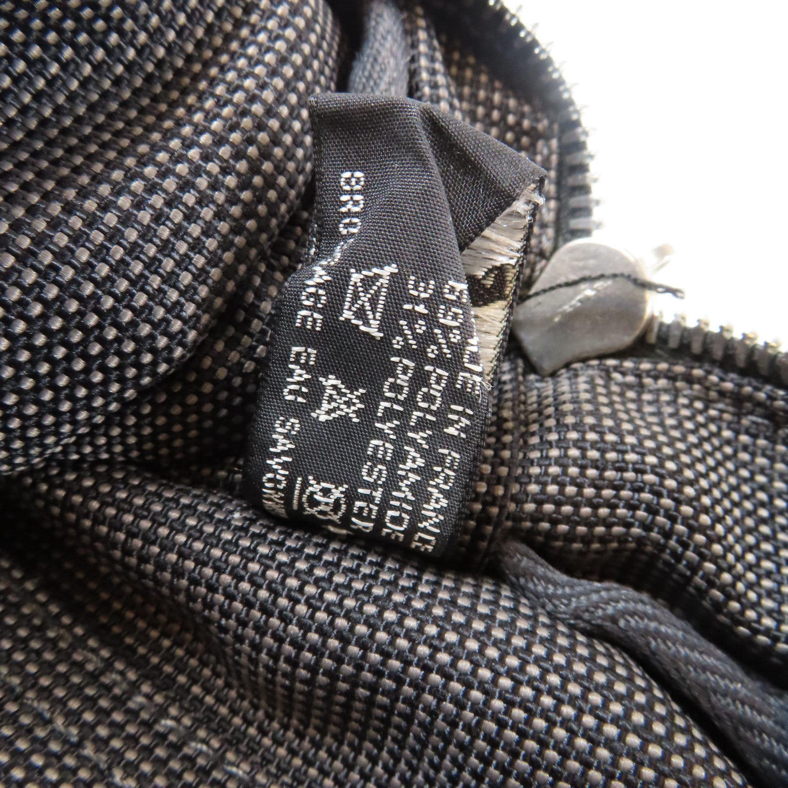 HERMES 帆布Herline Tote銀扣手挽袋啡色