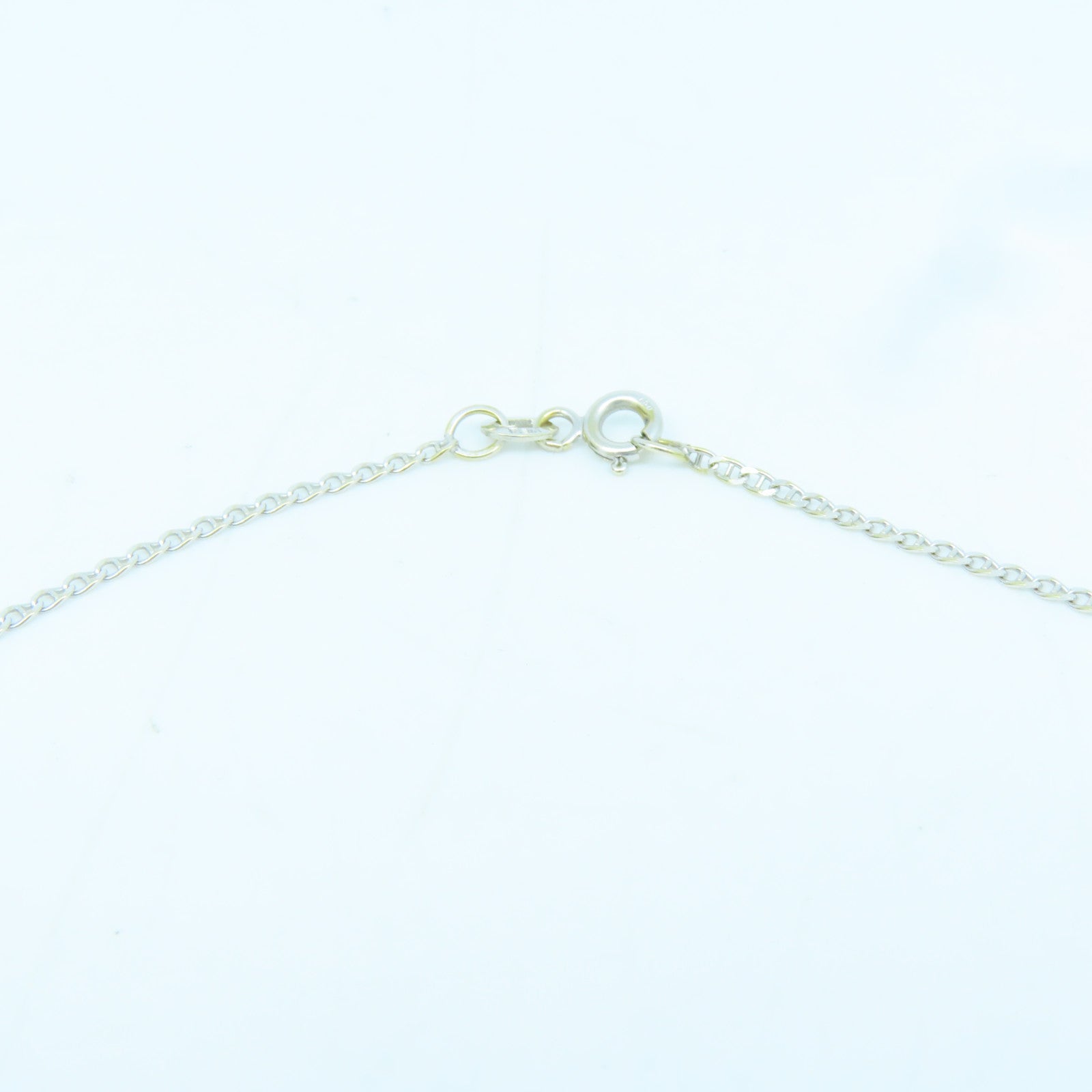 JEWELRY 18K白金Necklace蓝宝石项链