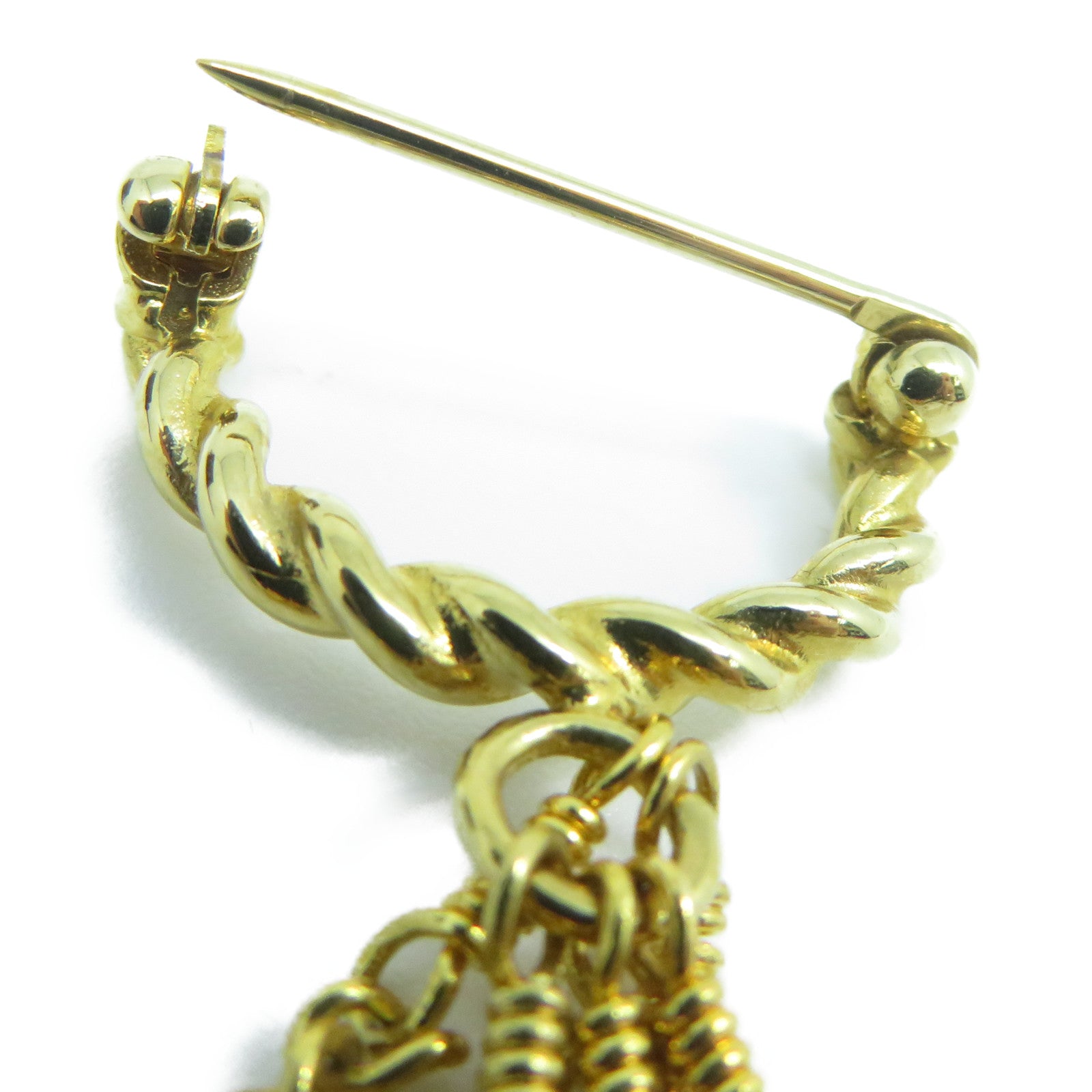 LOUIS VUITTON 金屬Brooch胸針金色/粉紅色