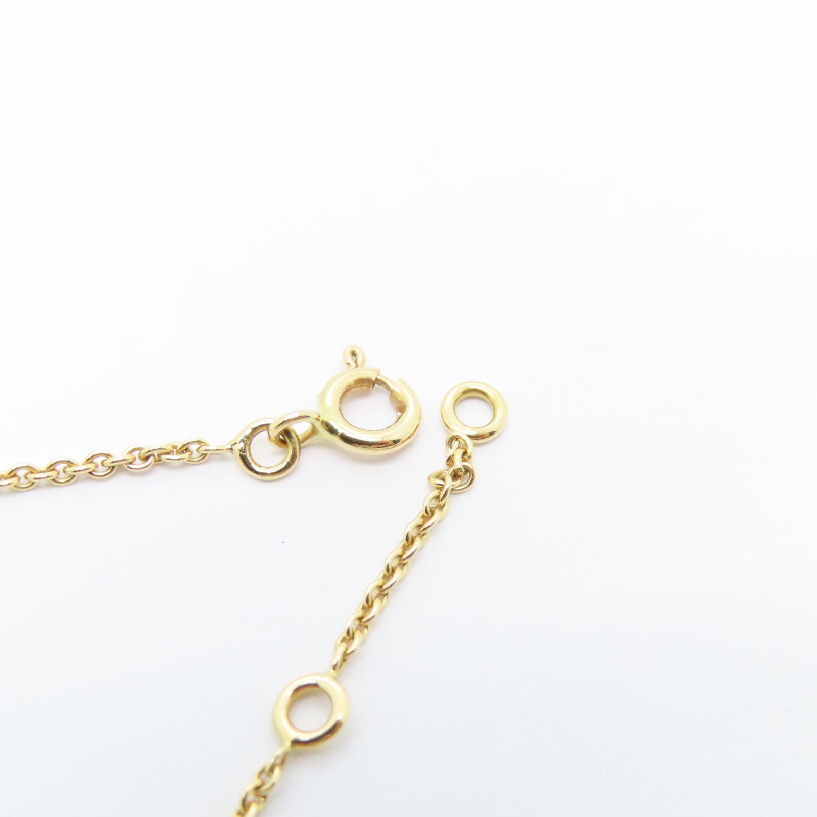 HERMES 【激減優惠】18K玫瑰金Birkin Amulette Pendant 0.22ct鑽石項鍊金色