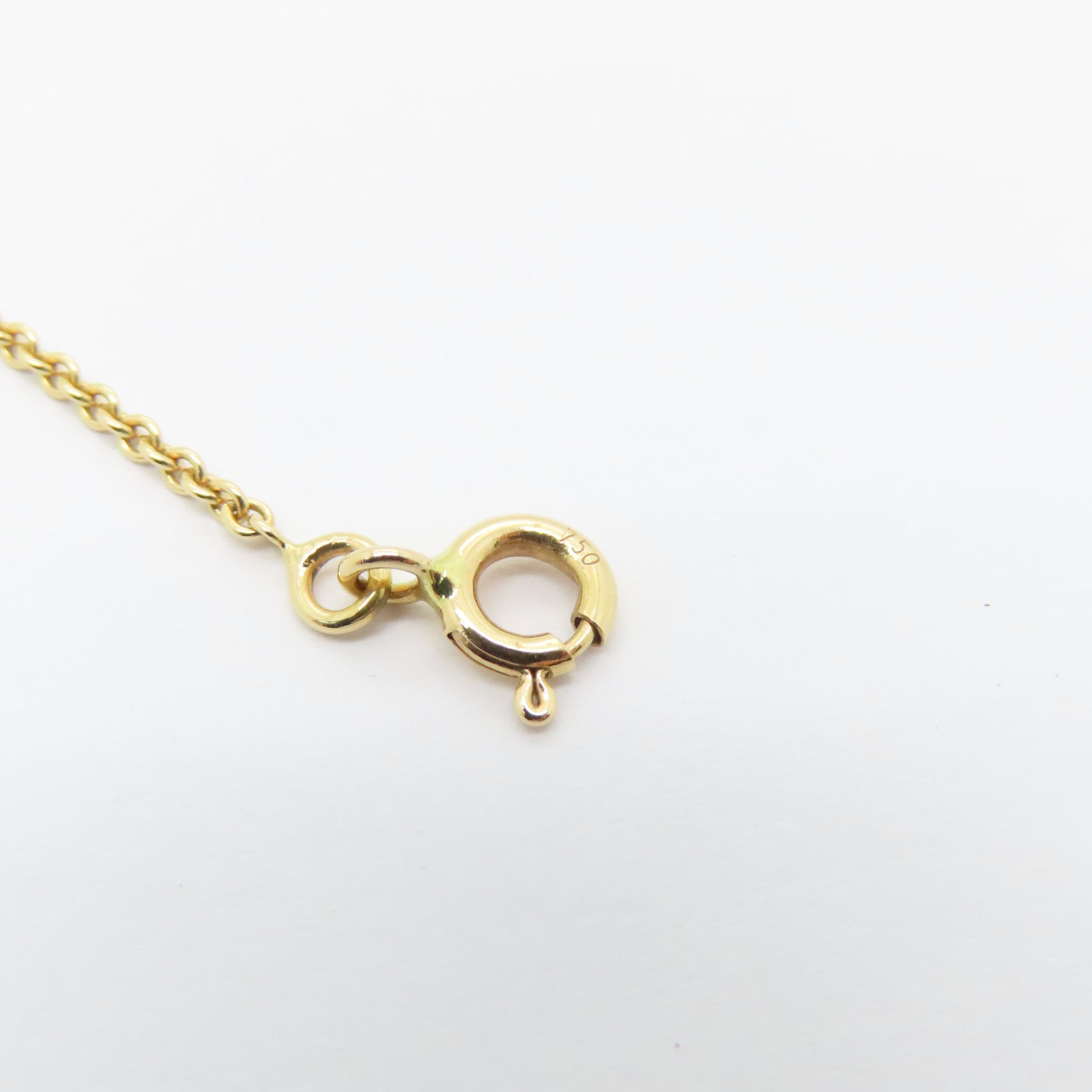 HERMES 【激減優惠】18K玫瑰金Birkin Amulette Pendant 0.22ct鑽石項鍊金色