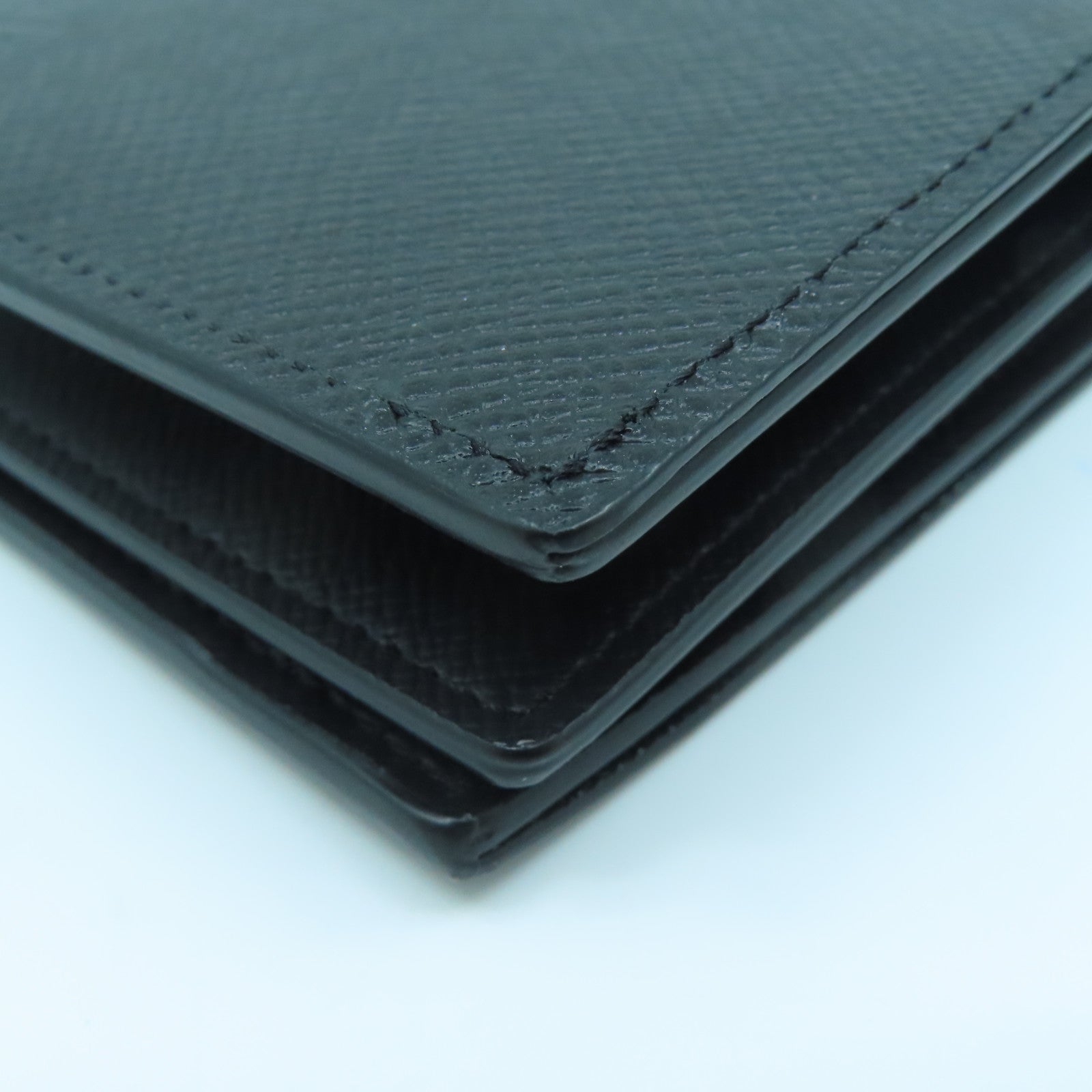 LOUIS VUITTON Taiga Amerigo Wallet银扣钱包黑色