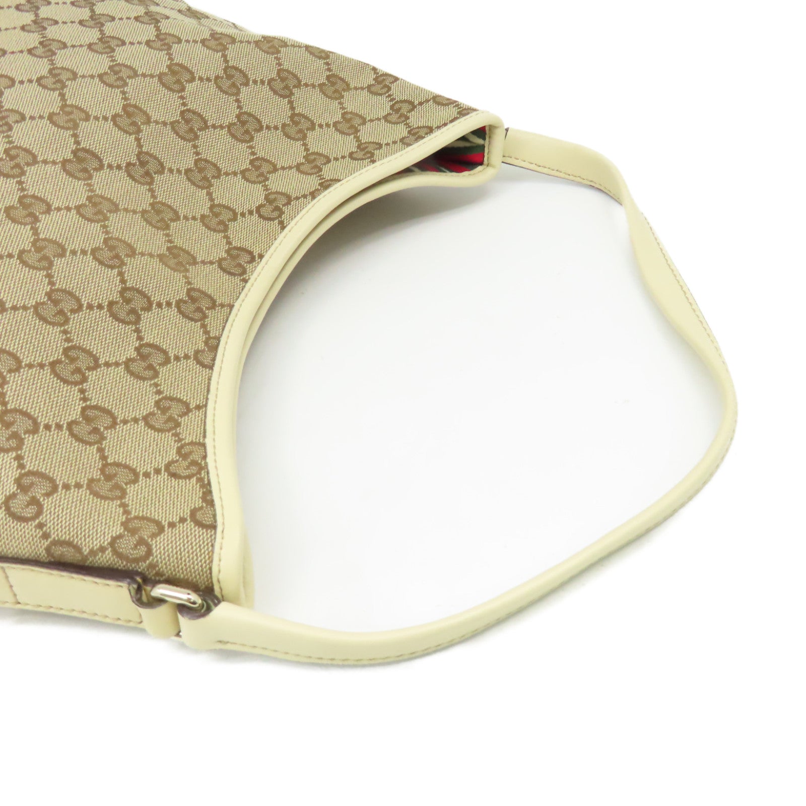 GUCCI GG帆布Shoulder Bag肩背袋啡色/米白色
