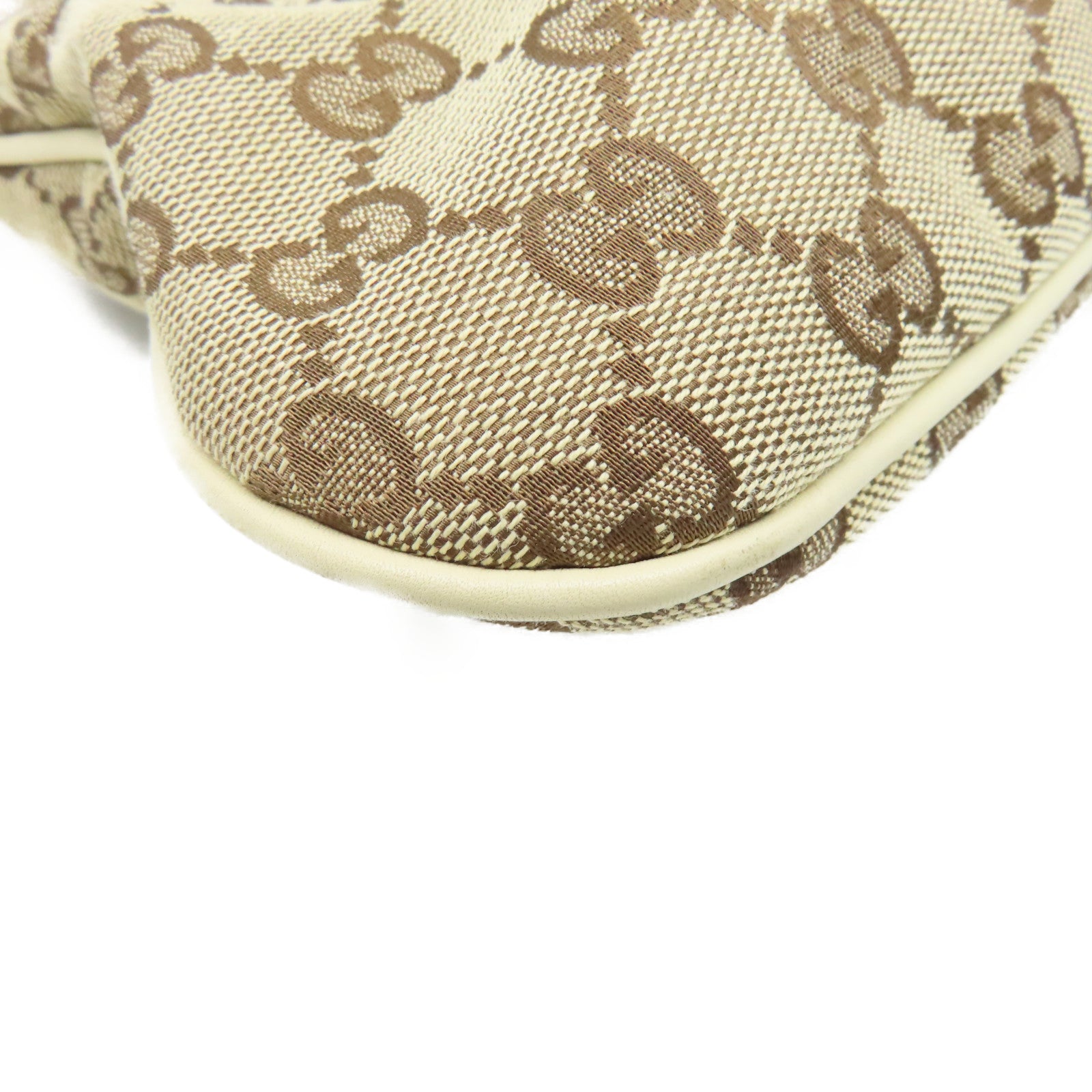 GUCCI GG帆布Shoulder Bag肩背袋啡色/米白色